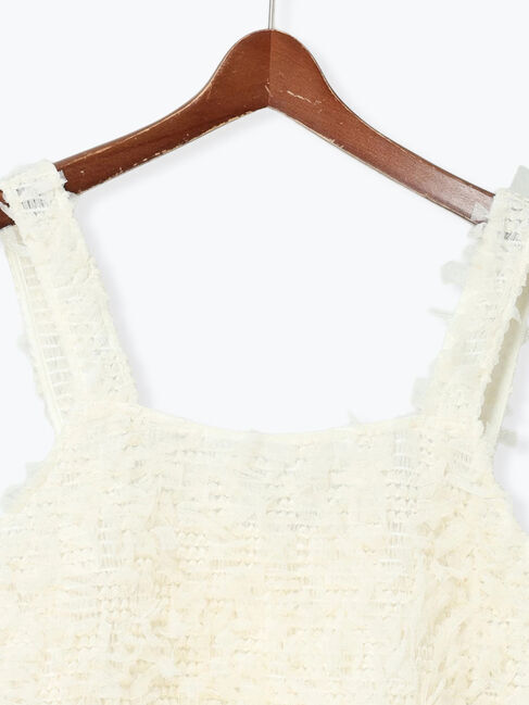 Samansa Mos2「ファンシーヤーンビスチェ」|ダウンベスト・ベスト|