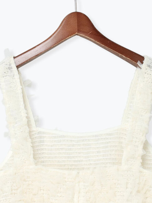 Samansa Mos2「ファンシーヤーンビスチェ」|ダウンベスト・ベスト|