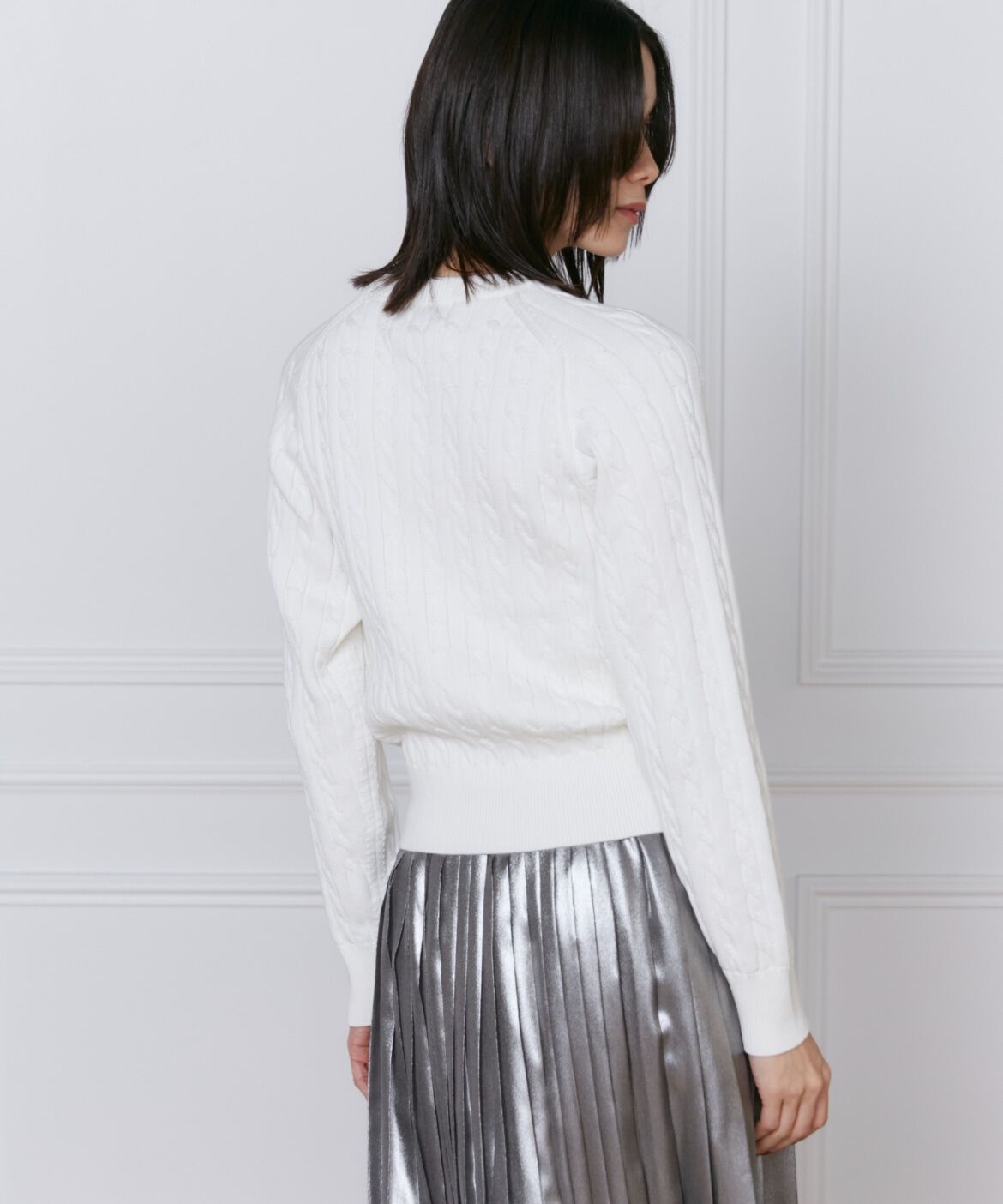 INED「ケーブルニット　　」|ニット・セーター|