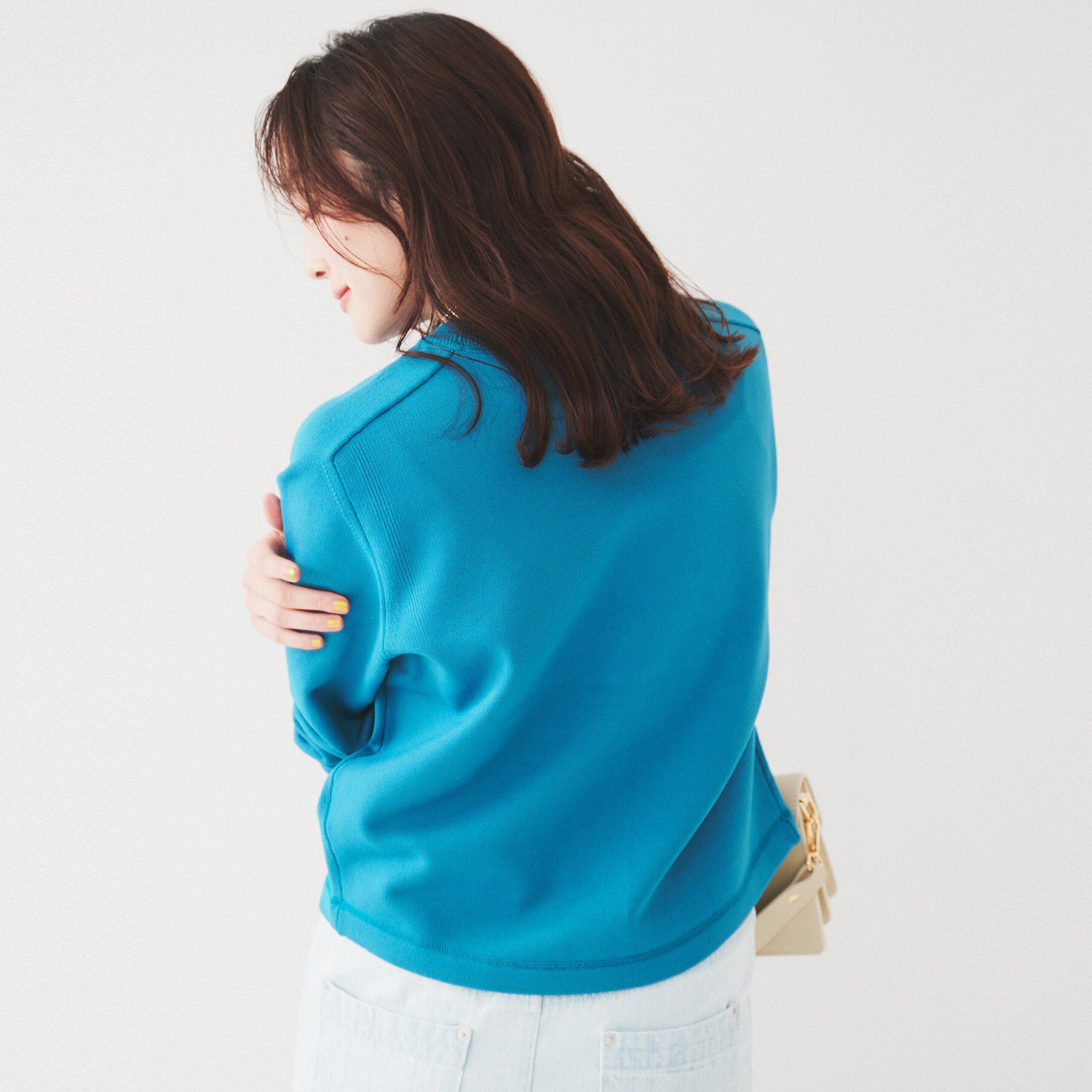 UNTITLED「【オンオフ使える】ドルマンスリーブニット」|ニット・セーター|