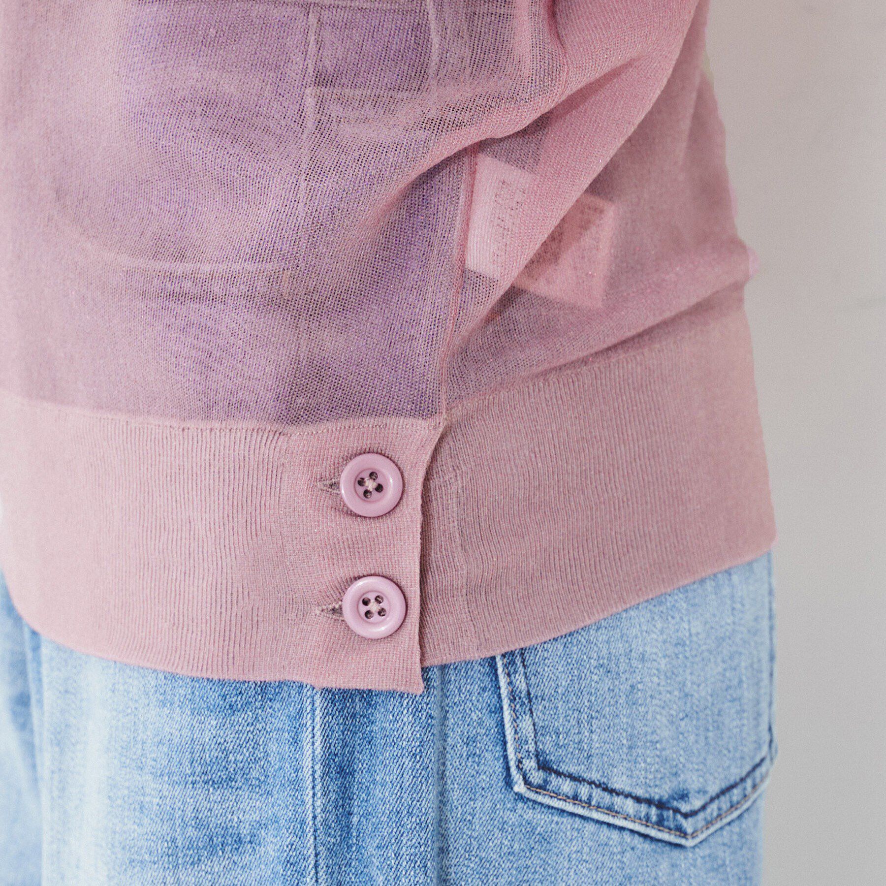 UNTITLED「【Munich】シアーパフスリーブプルオーバー」|Tシャツ・カットソー|