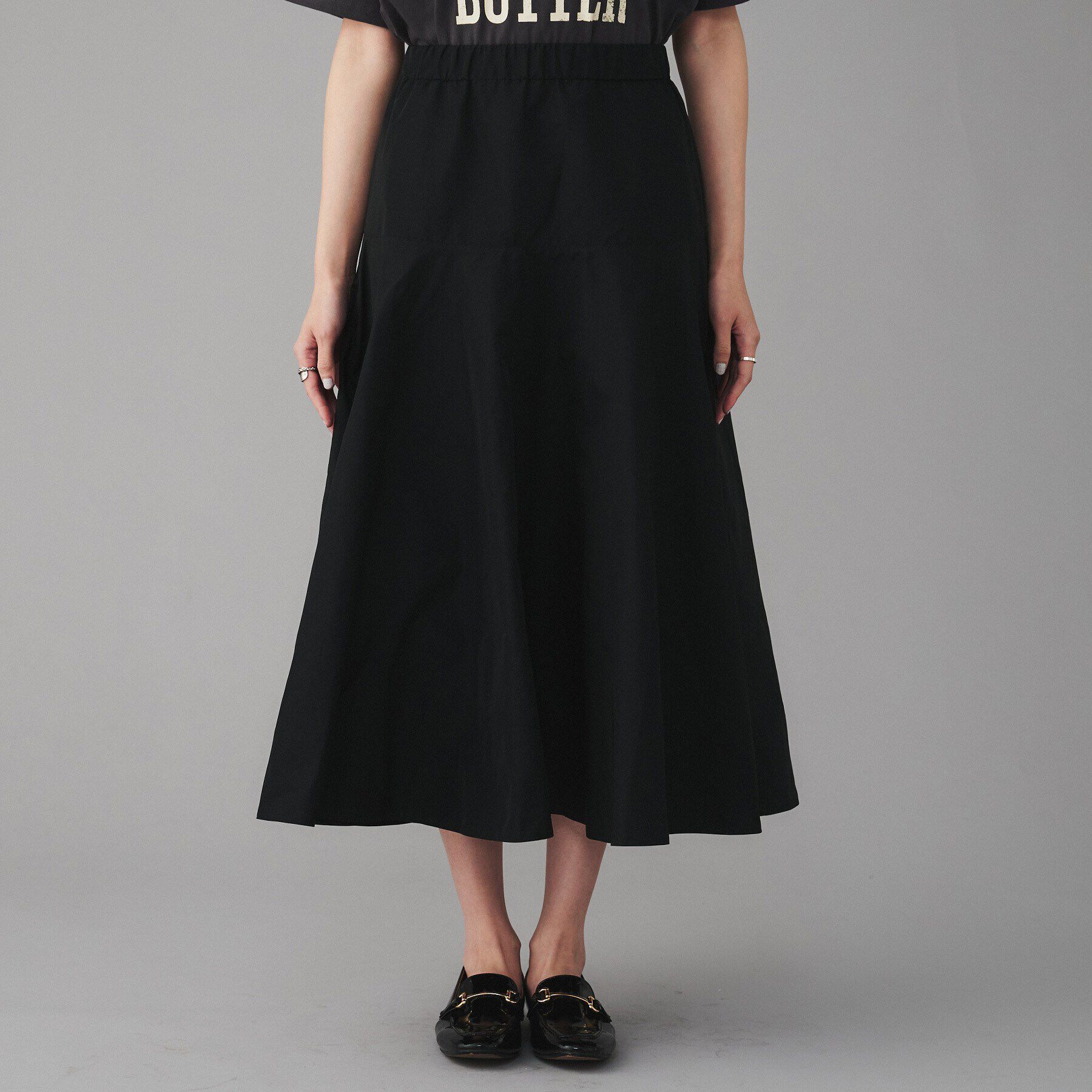 UNTITLED「【MARILYN MOON】モダンタフタ サーキュラー スカート」|スカート|
