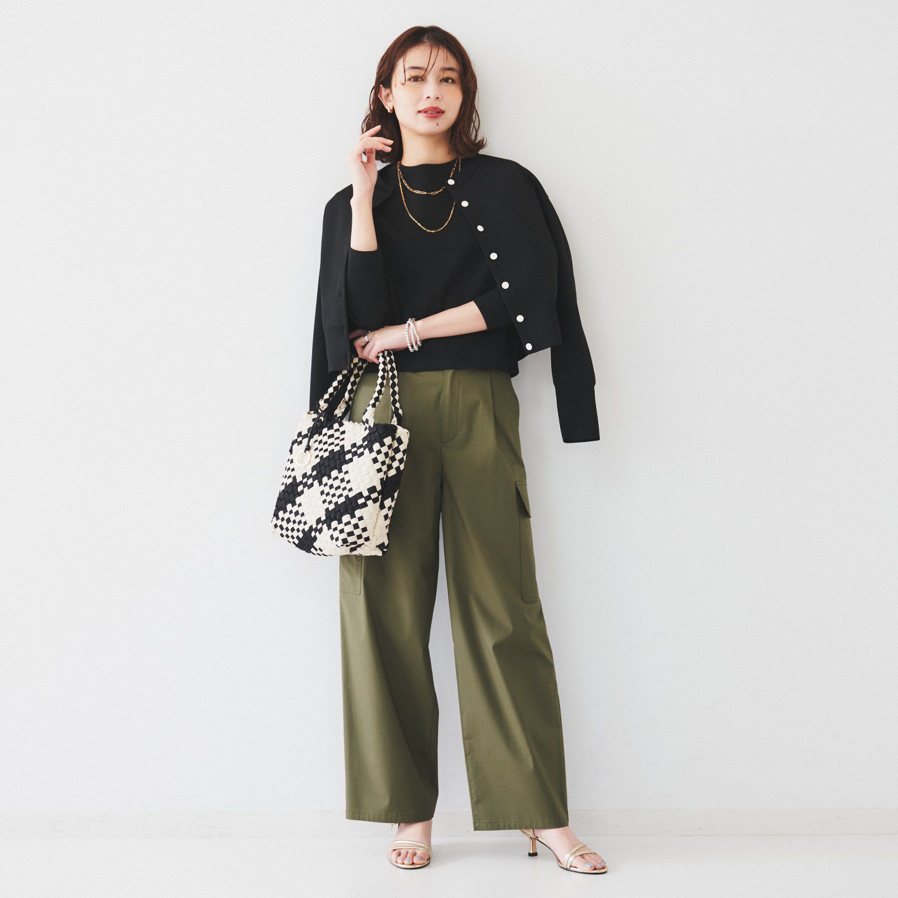 UNTITLED「【洗える/スポーティー】ストレートカーゴパンツ」|その他|