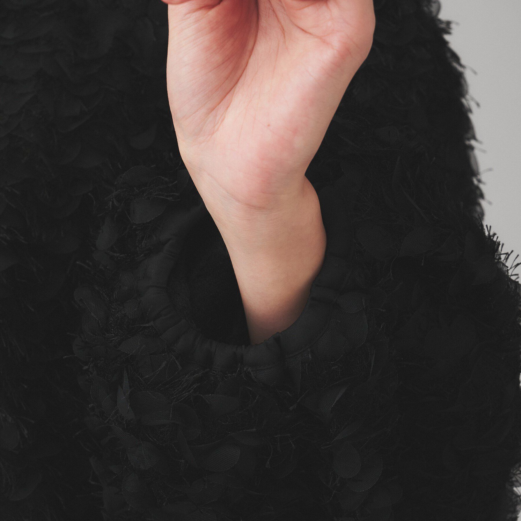 UNTITLED「【Mewl】ふわふわジャカードブラウス」|シャツ・ブラウス|