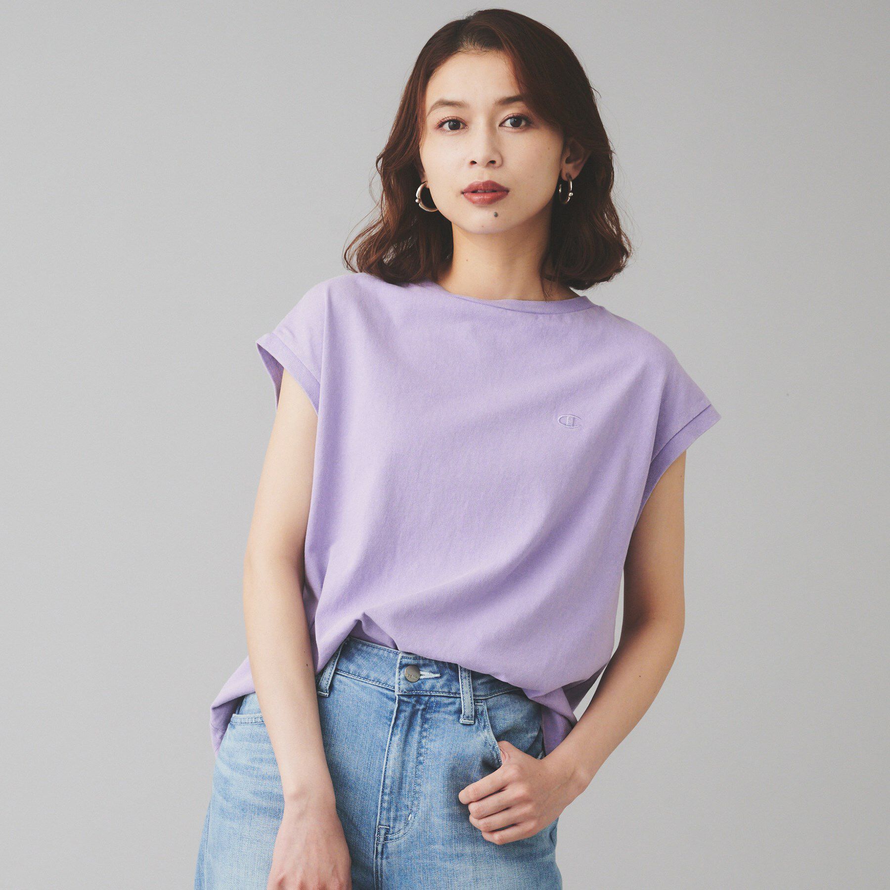 UNTITLED「【Champion】スリーブレスシャツ」|Tシャツ・カットソー|