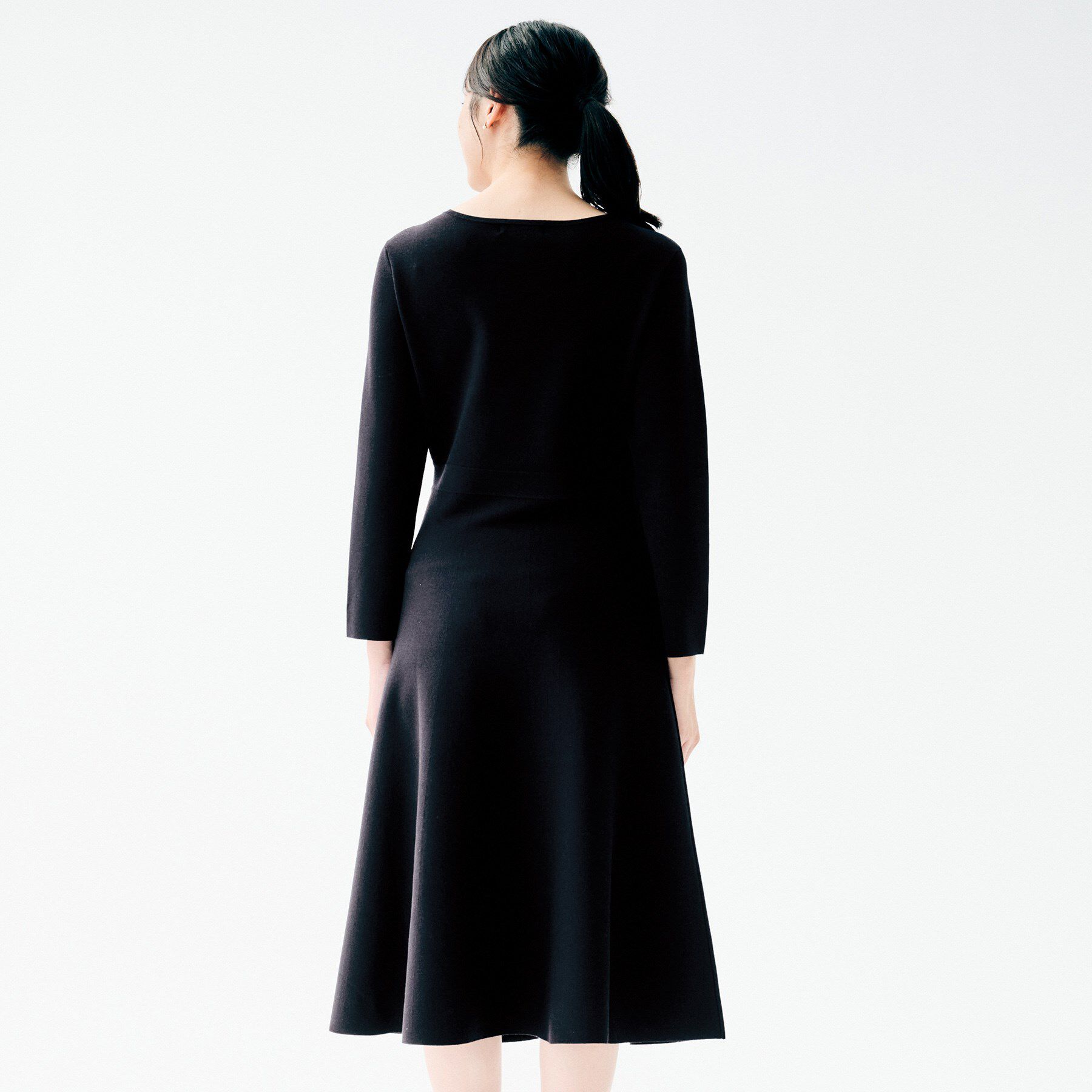 UNTITLED「【洗える/ストレッチ性/フォーマル】ニットワンピース」|ワンピース|