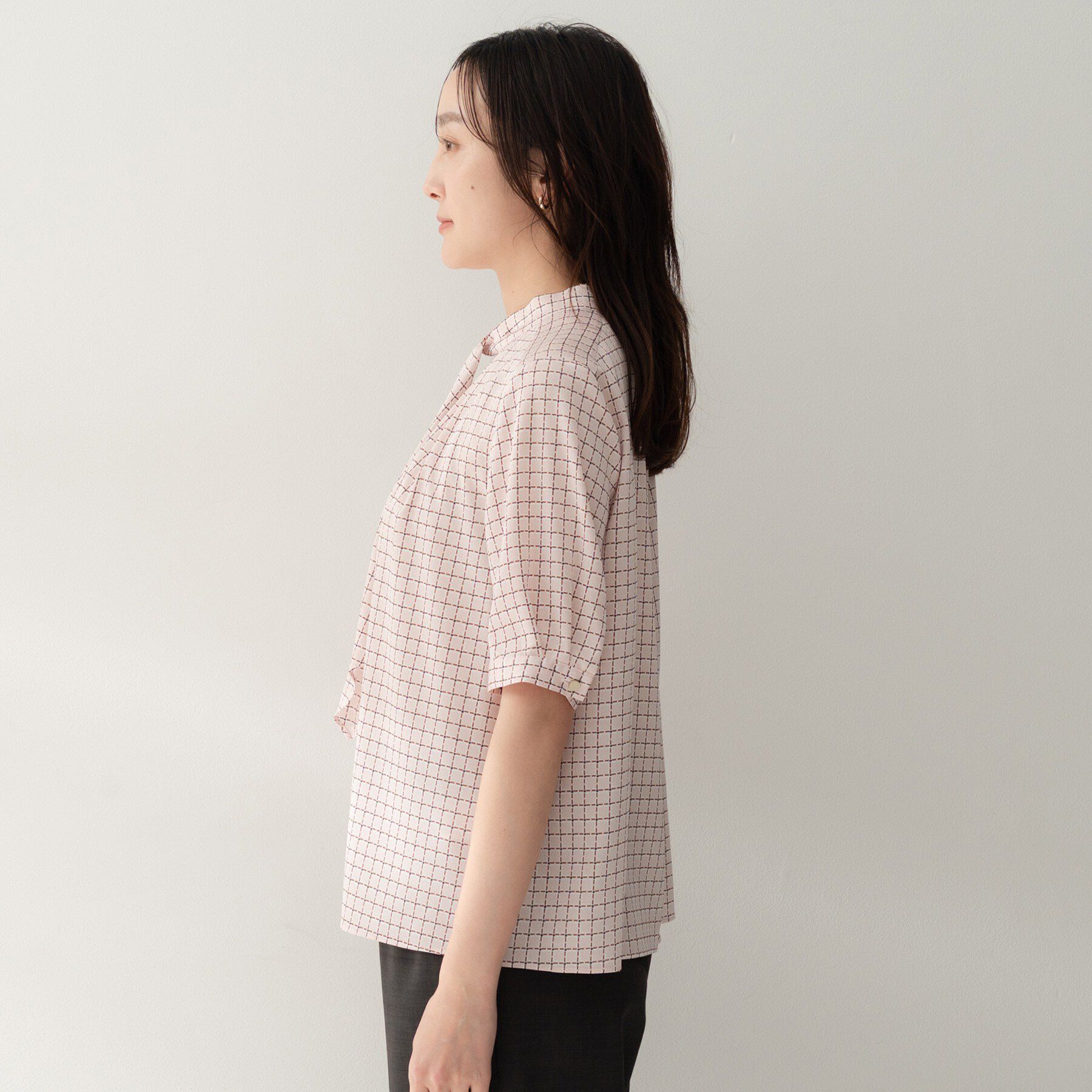 UNTITLED「ジオメボウタイブラウス」|シャツ・ブラウス|