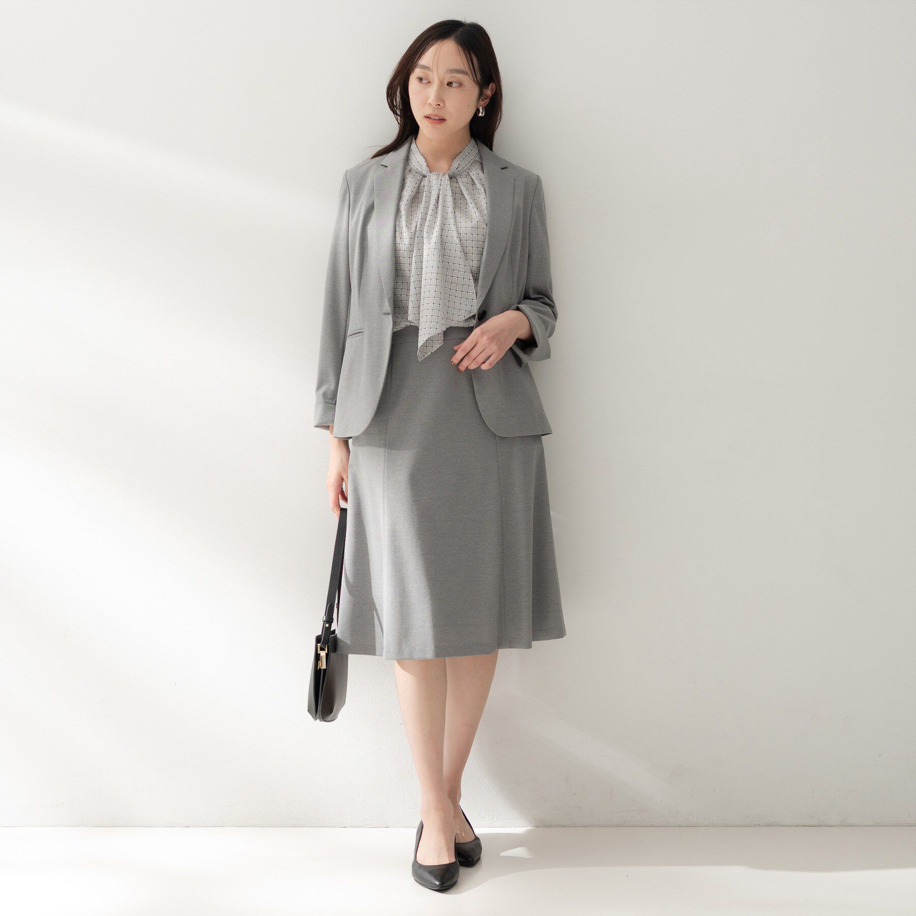 UNTITLED「ジオメボウタイブラウス」|シャツ・ブラウス|