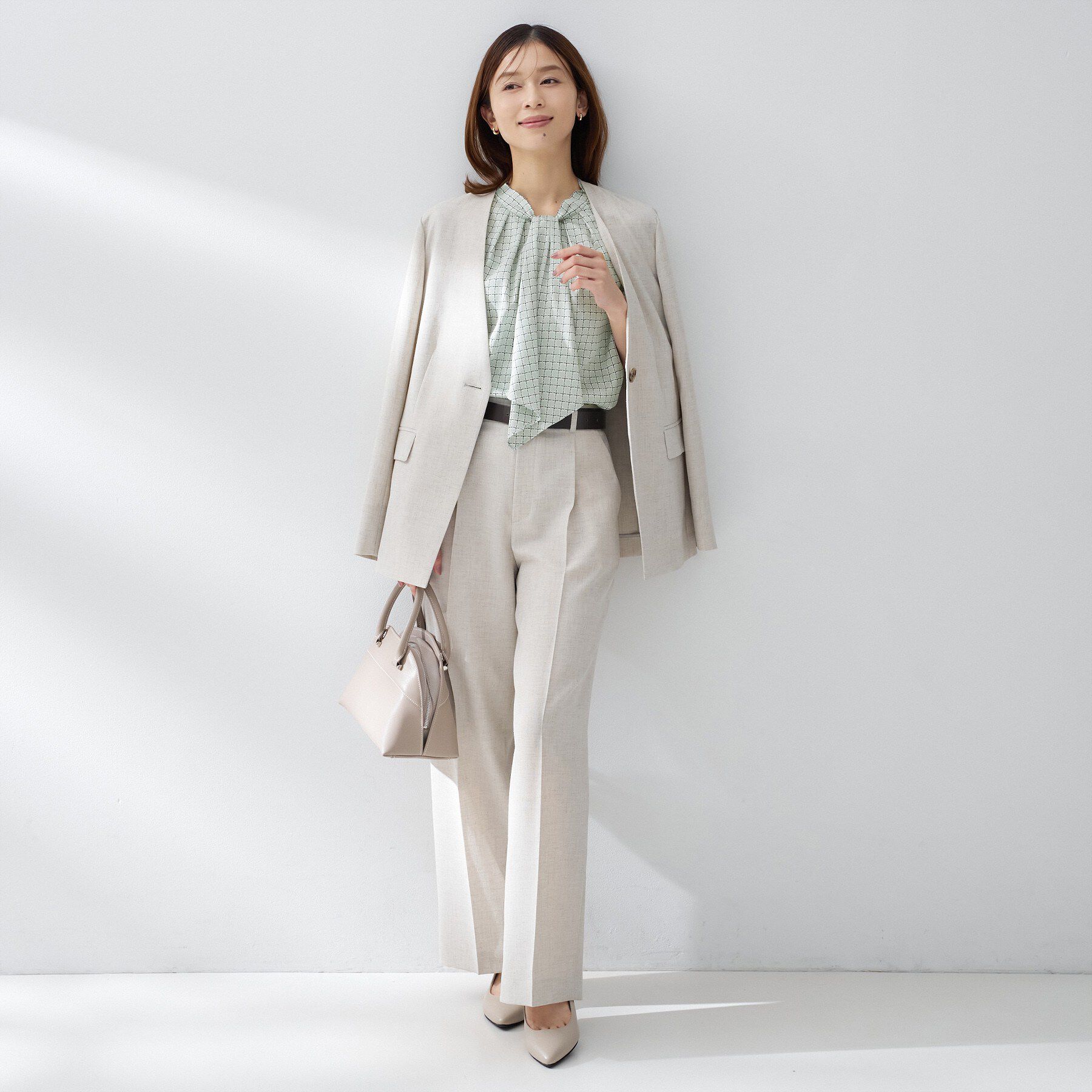 UNTITLED「ジオメボウタイブラウス」|シャツ・ブラウス|