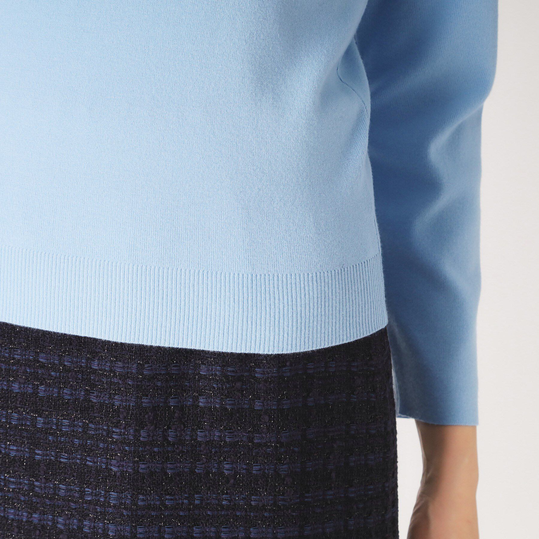 COUP DE CHANCE「【洗える】ビジューニットプルオーバー」|ニット・セーター|