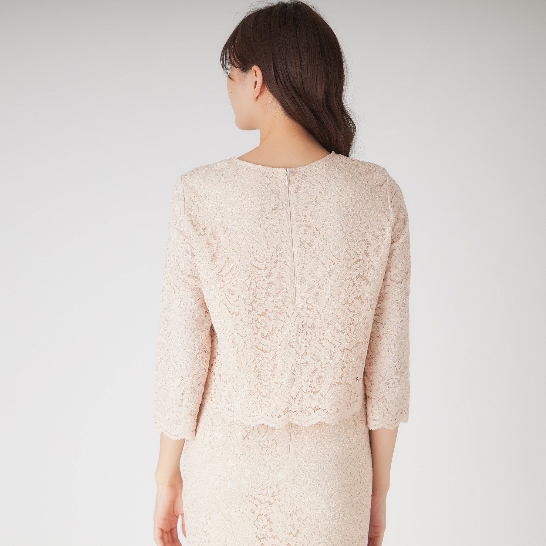 COUP DE CHANCE「【洗える】レースブラウス」|シャツ・ブラウス|