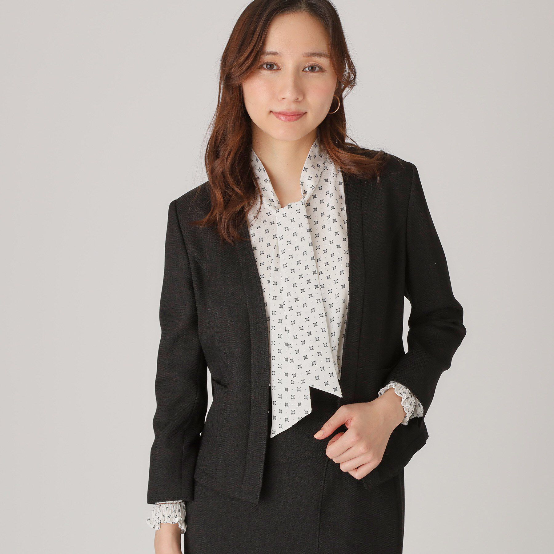 COUP DE CHANCE「【手洗い可／日本製】ノーカラージャケット」|ノーカラージャケット|