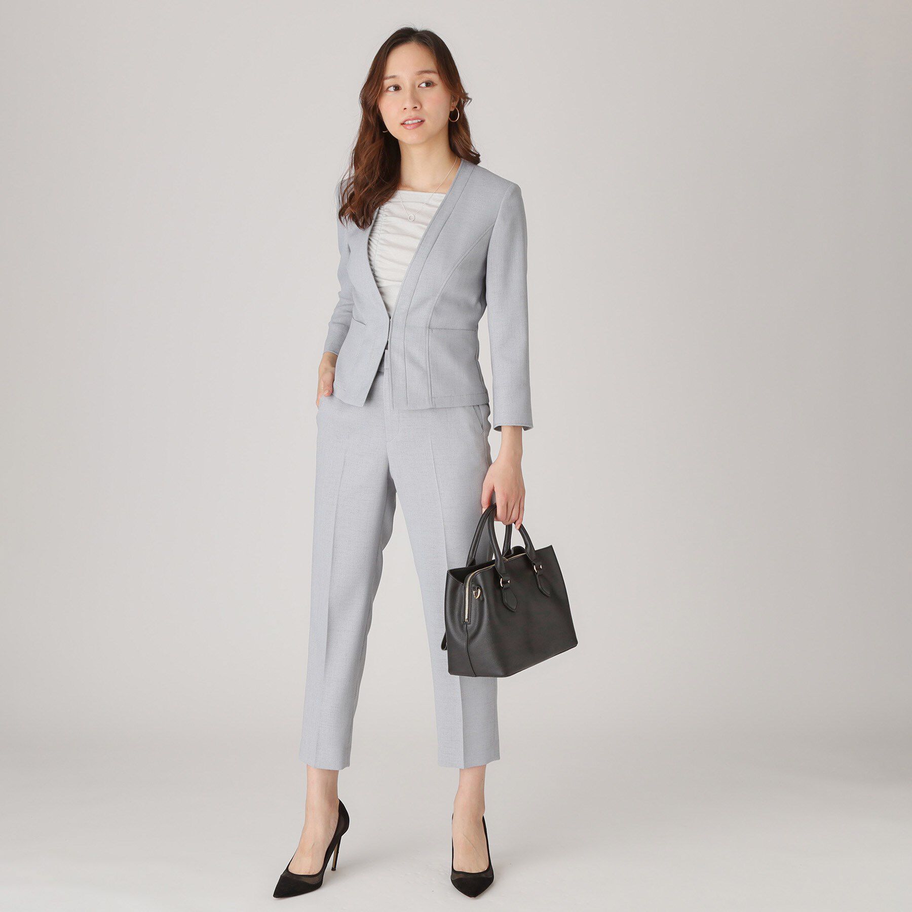 COUP DE CHANCE「【手洗い可／日本製】タックテーパードパンツ」|その他|