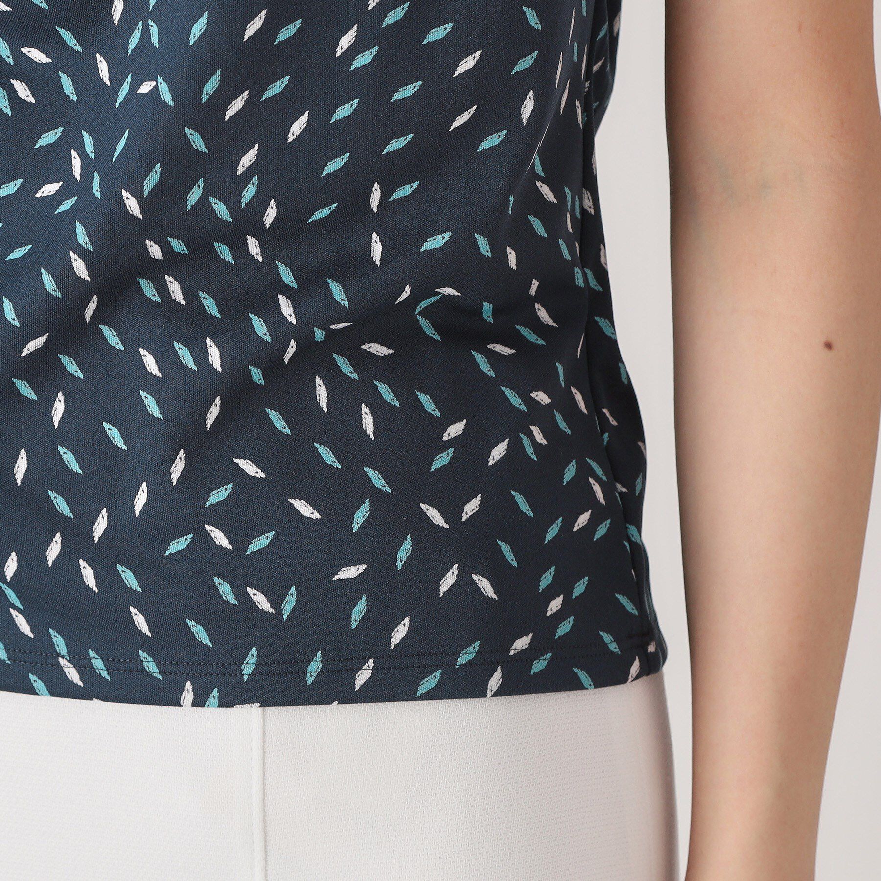 COUP DE CHANCE「【洗える／日本製】ジオメトリック柄カットソー」|Tシャツ・カットソー|