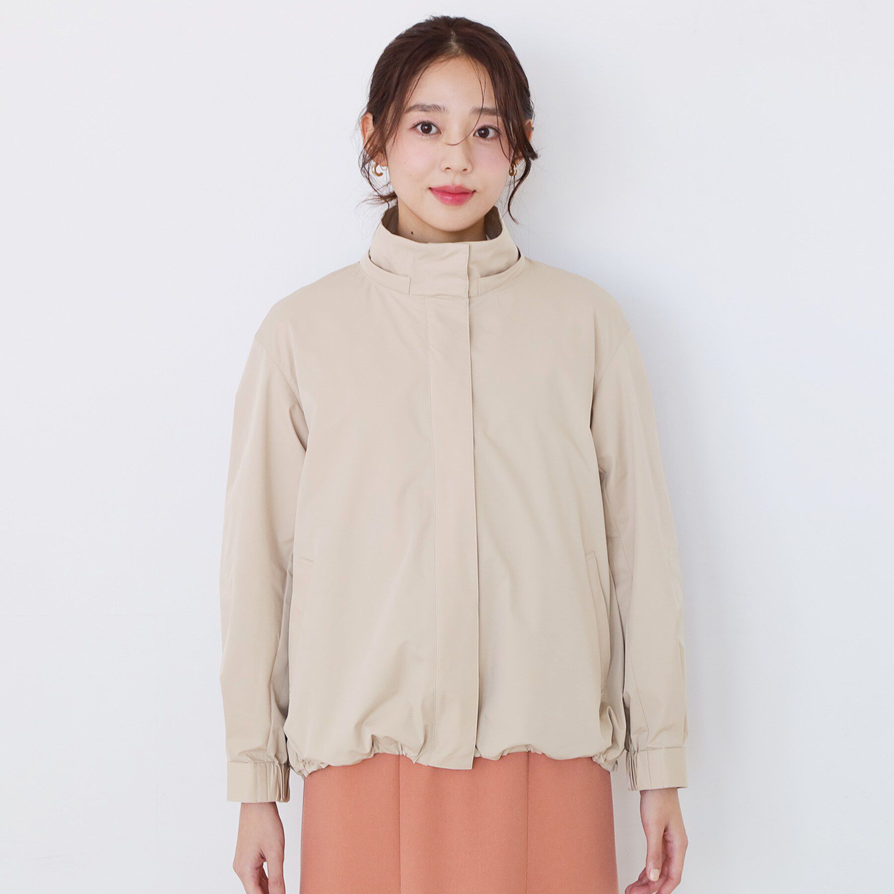 COUP DE CHANCE「【手洗い可／裏地なし／袖プッシュアップ可／フード取外し可】マウンテンパーカー」|ブルゾン・スタジャン|