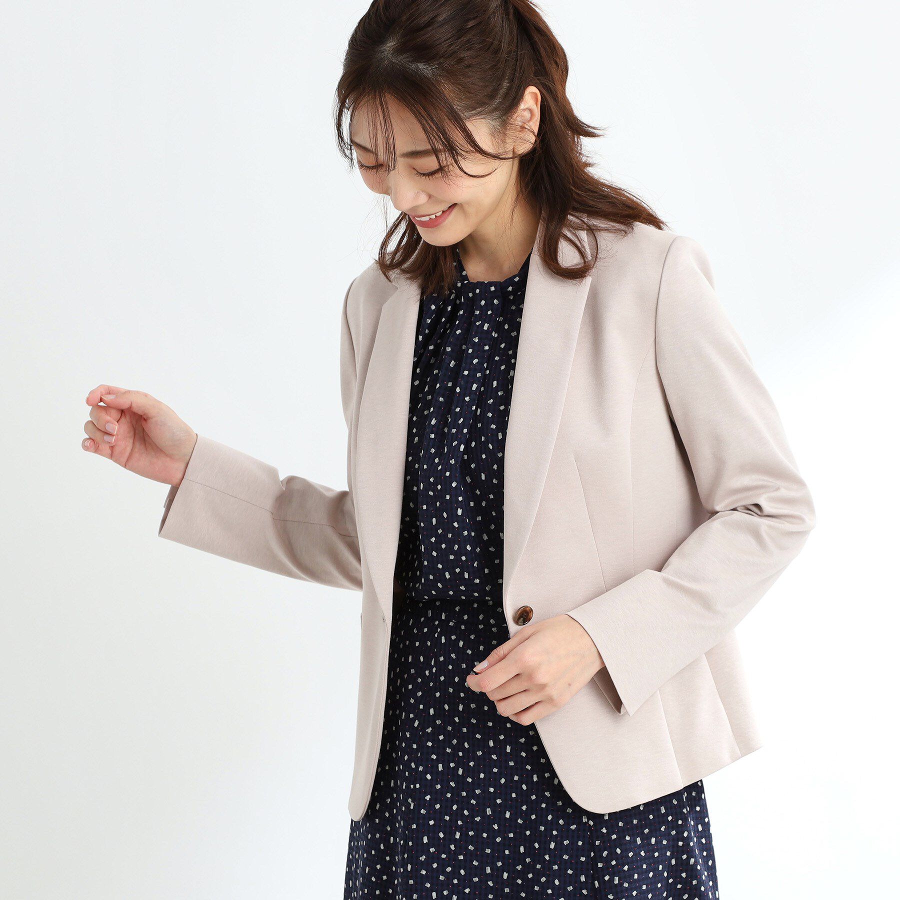 Reflect「【匠シリーズ／洗える】匠ジャケット／ベーシックテーラード」|テーラードジャケット|