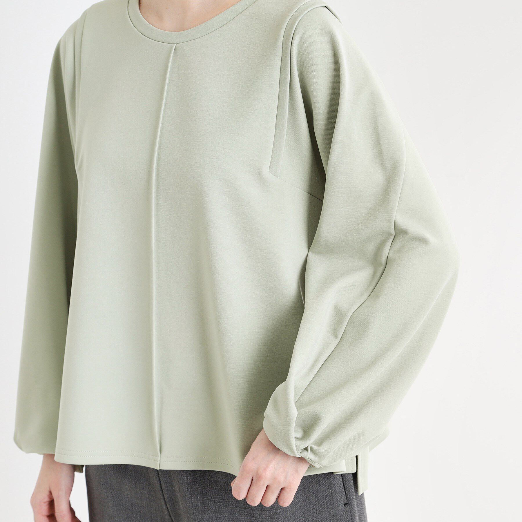 Reflect「【E‐QUALITY／洗える】ジャージプルオーバー」|Tシャツ・カットソー|