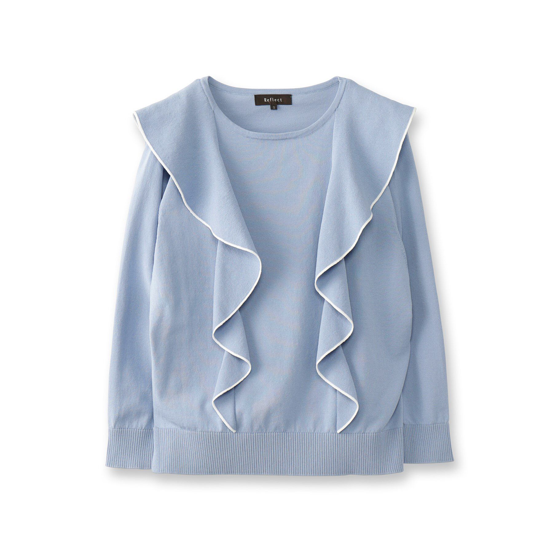 Reflect「ラッフルフリルプルオーバーニット」|ニット・セーター|