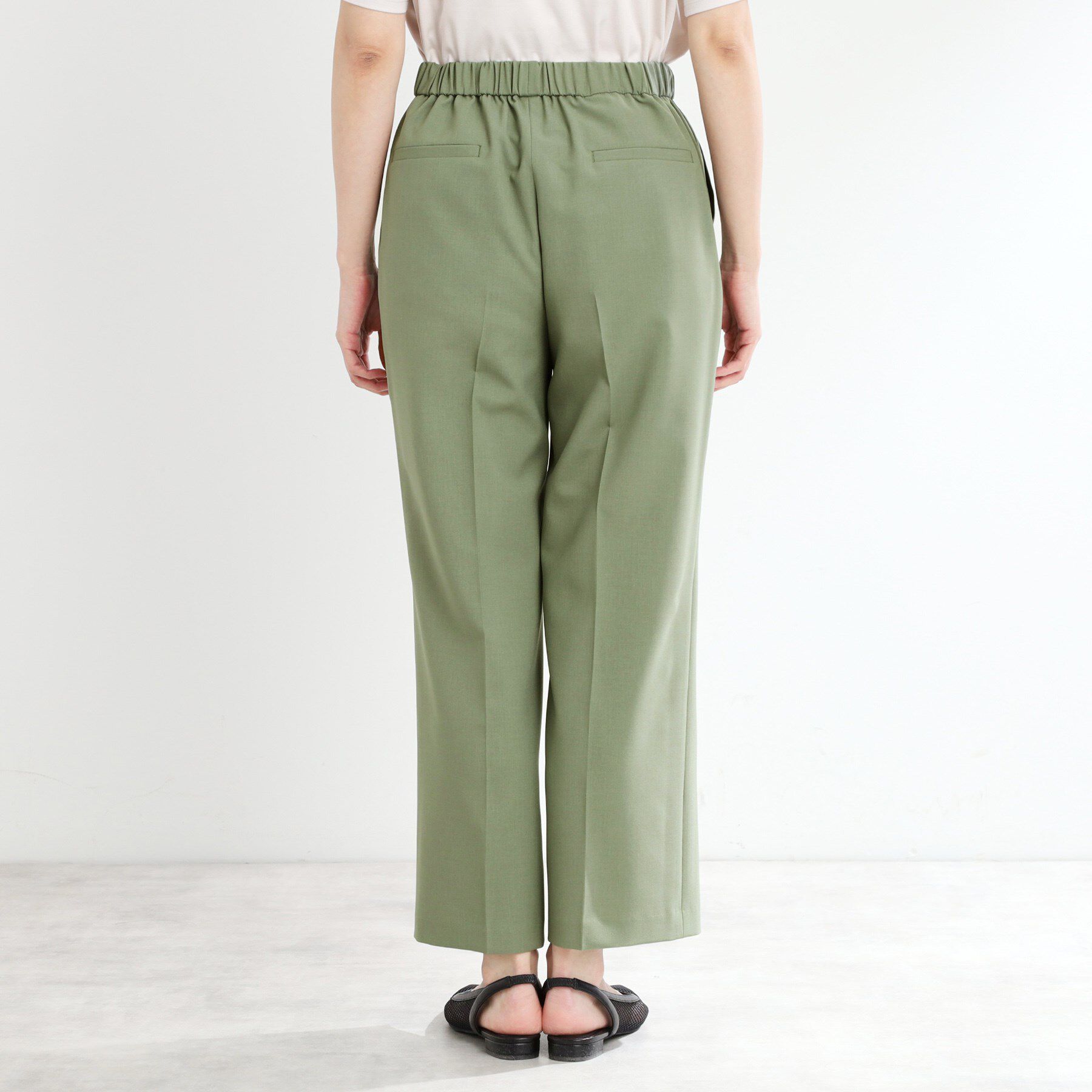 Reflect「【マシンウォッシュ可／セットアップ可能】ストレートシルエットパンツ」|その他|