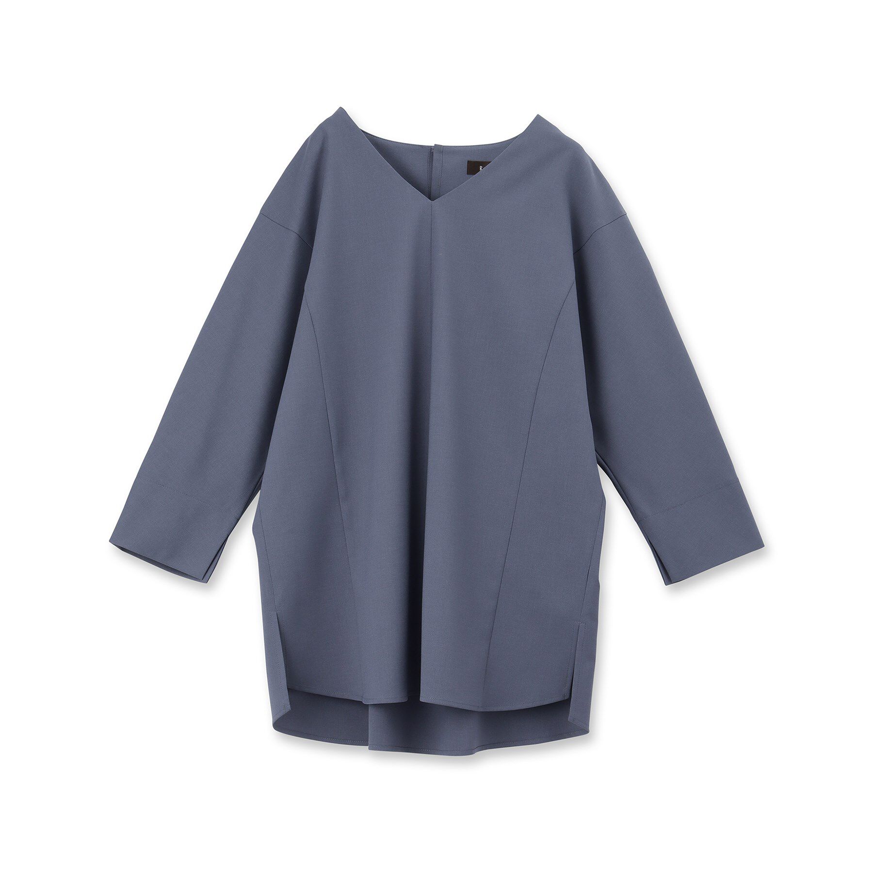 Reflect「【マシンウォッシュ可／セットアップ可能】ドルマンスリーブVネックブラウス」|シャツ・ブラウス|