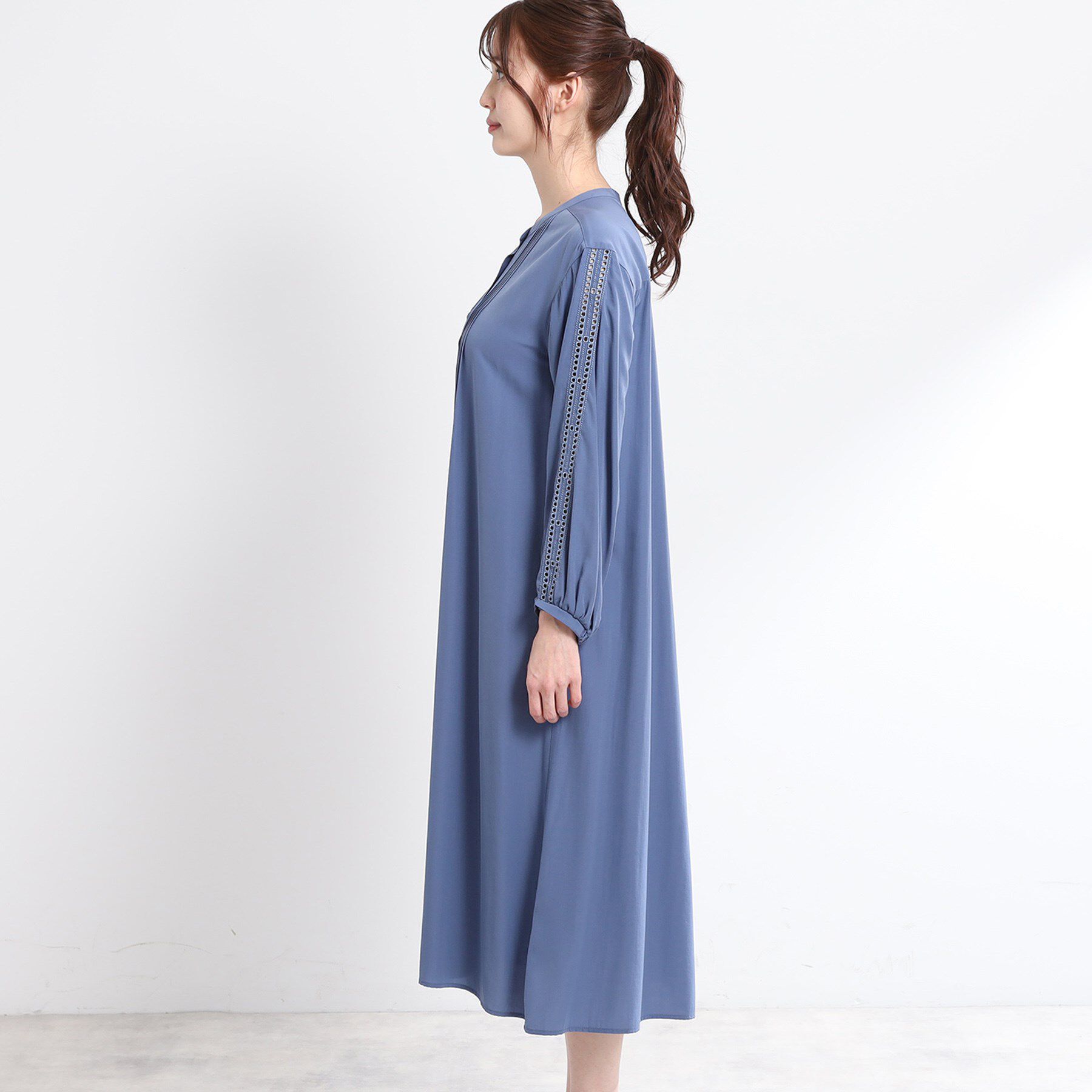 Reflect「【夏SALE／E‐QUALITY／羽織にも◎】エンブロイダリーワンピース」|ワンピース|