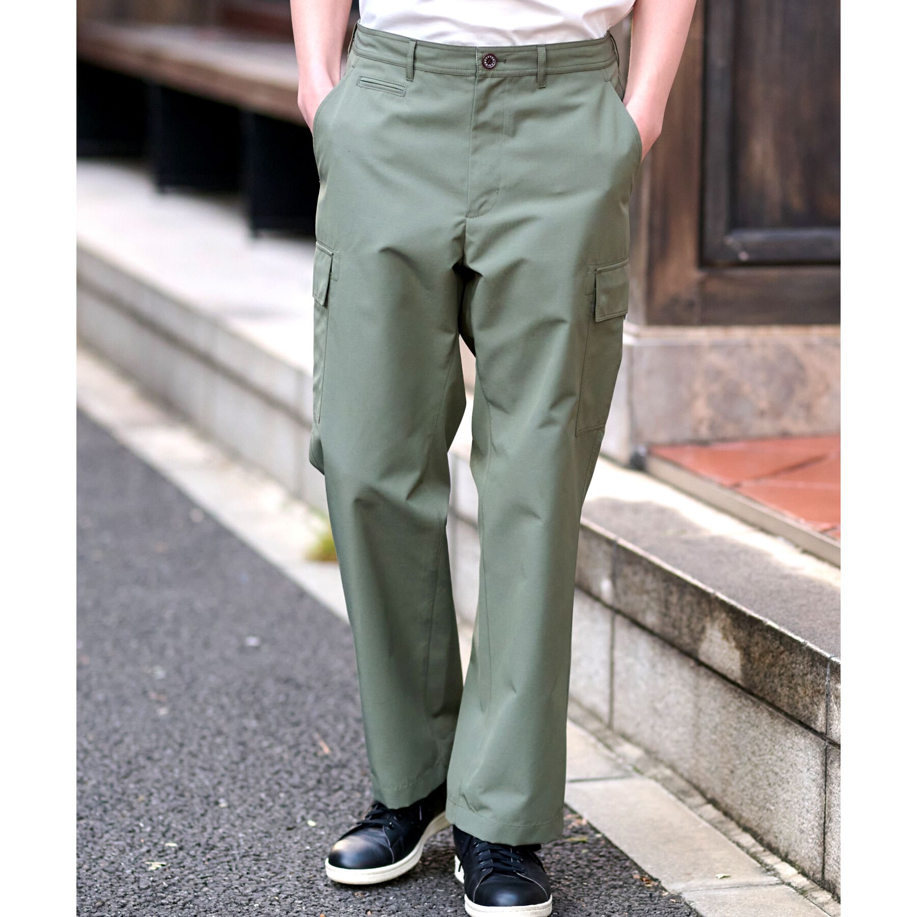 DRESSTERIOR「【ドライタッチ】コットンナイロン カーゴパンツ」|その他|