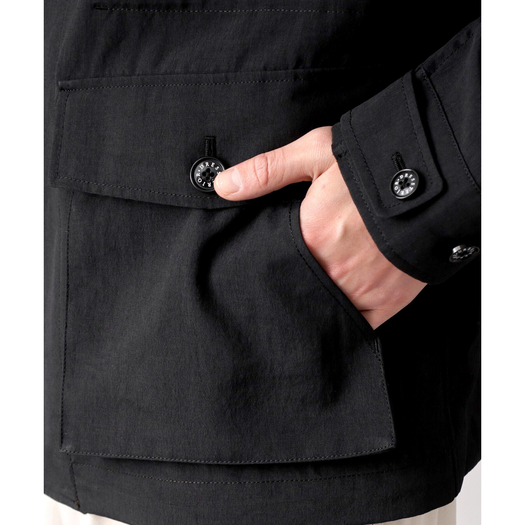 DRESSTERIOR「ブリティッシュアーミー DICROS ジャケット」|ブルゾン・スタジャン|