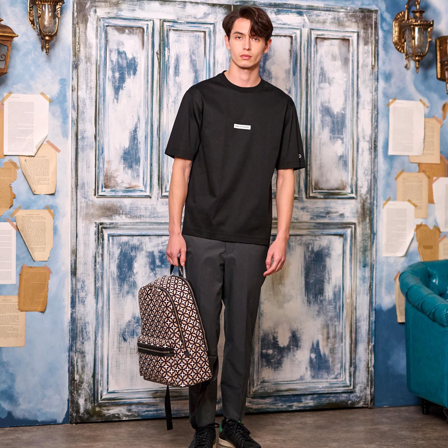 DRESSTERIOR「【接触冷感／抗菌防臭／消臭】ICE CLEAR COTTON NINEストリートTシャツ」|Tシャツ・カットソー|