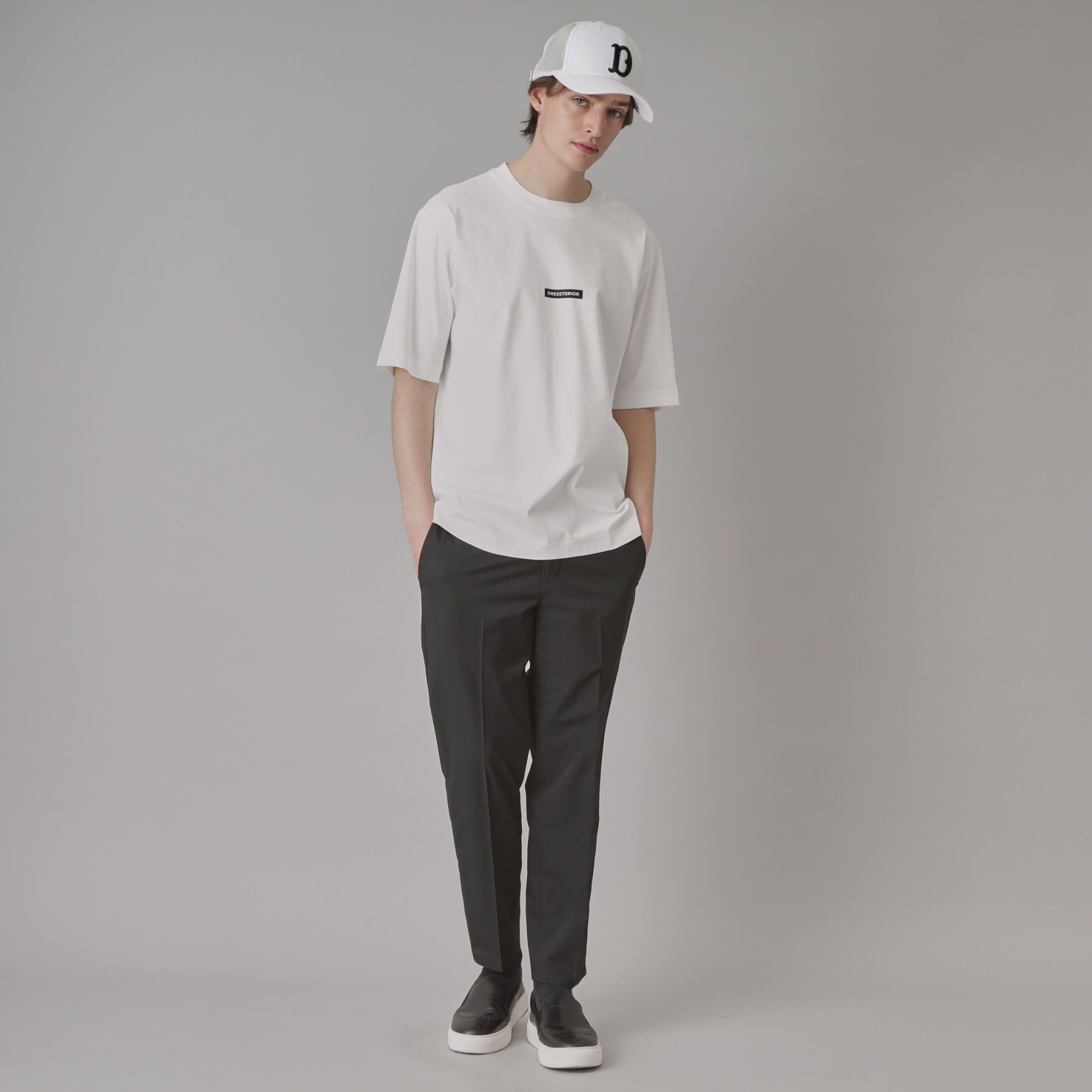 DRESSTERIOR「【接触冷感／抗菌防臭／消臭】ICE CLEAR COTTON NINEストリートTシャツ」|Tシャツ・カットソー|