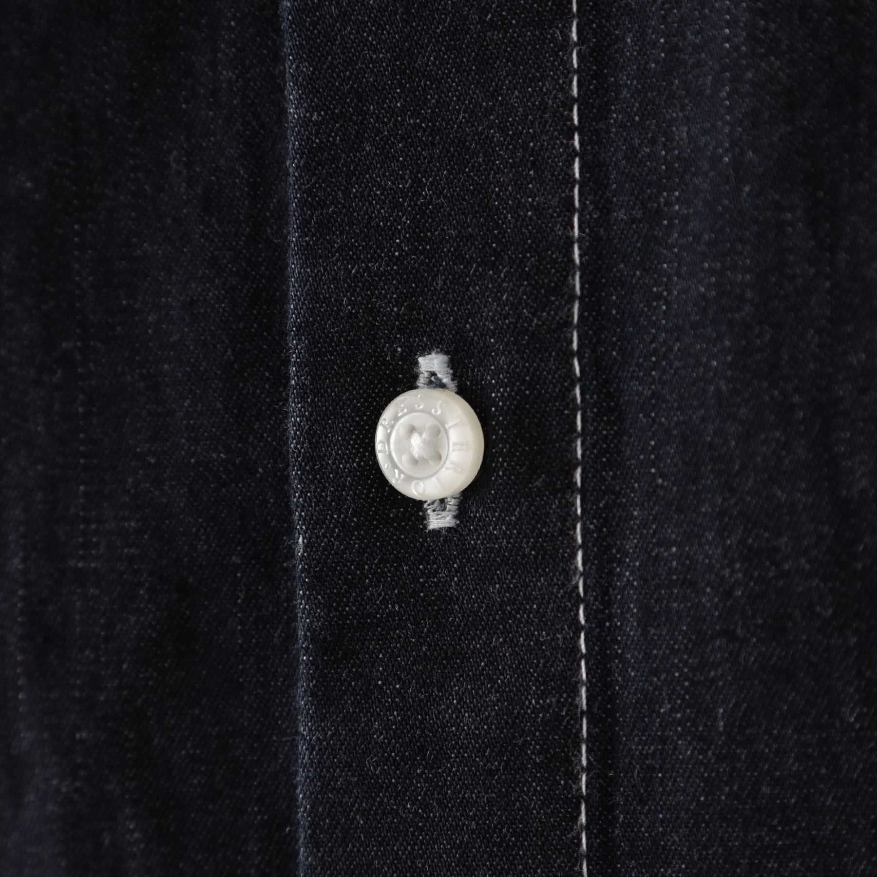 DRESSTERIOR「【セットアップ可】ライトデニム ハーフスリーブシャツ」|シャツ・ブラウス|