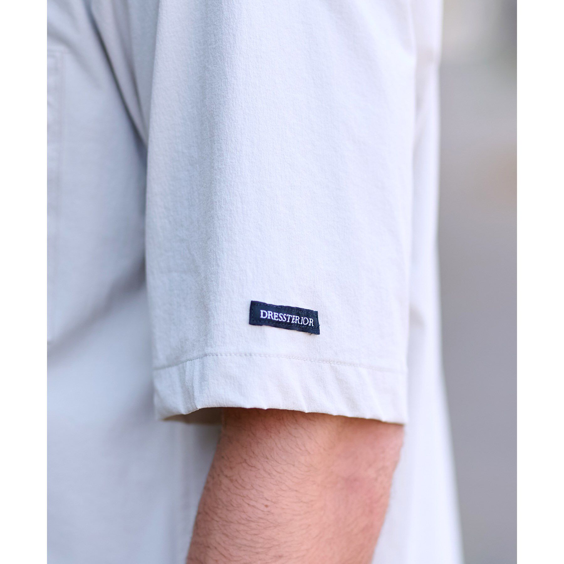 DRESSTERIOR「【セットアップ可】ライトクロス 2WAYストレッチシャツ」|シャツ・ブラウス|