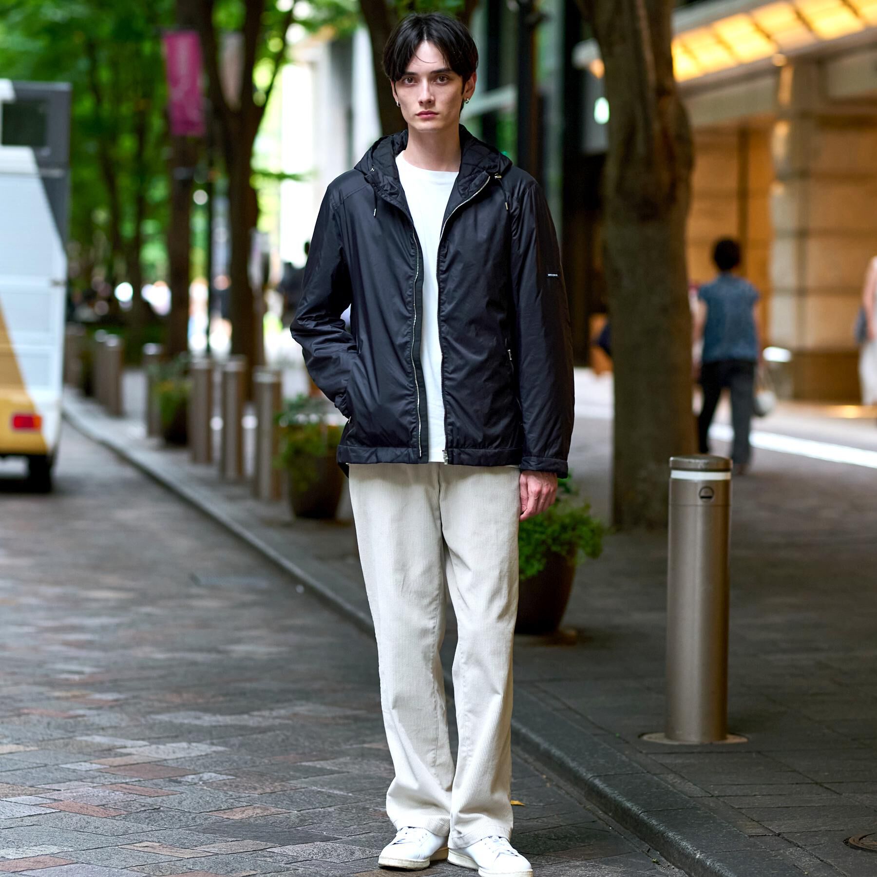 DRESSTERIOR「LIMONTA スーパーライト パデッドパーカー」|ブルゾン・スタジャン|