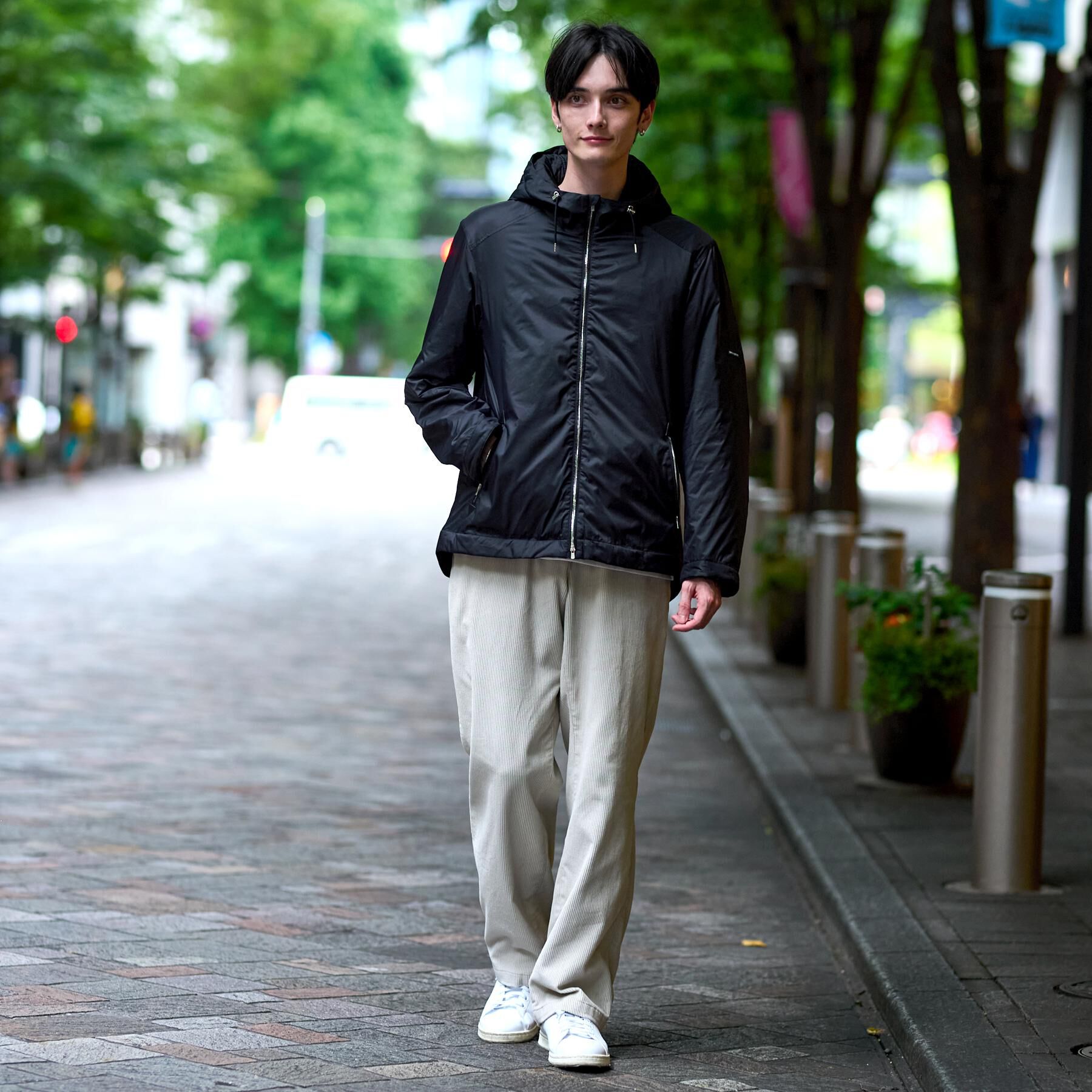 DRESSTERIOR「LIMONTA スーパーライト パデッドパーカー」|ブルゾン・スタジャン|