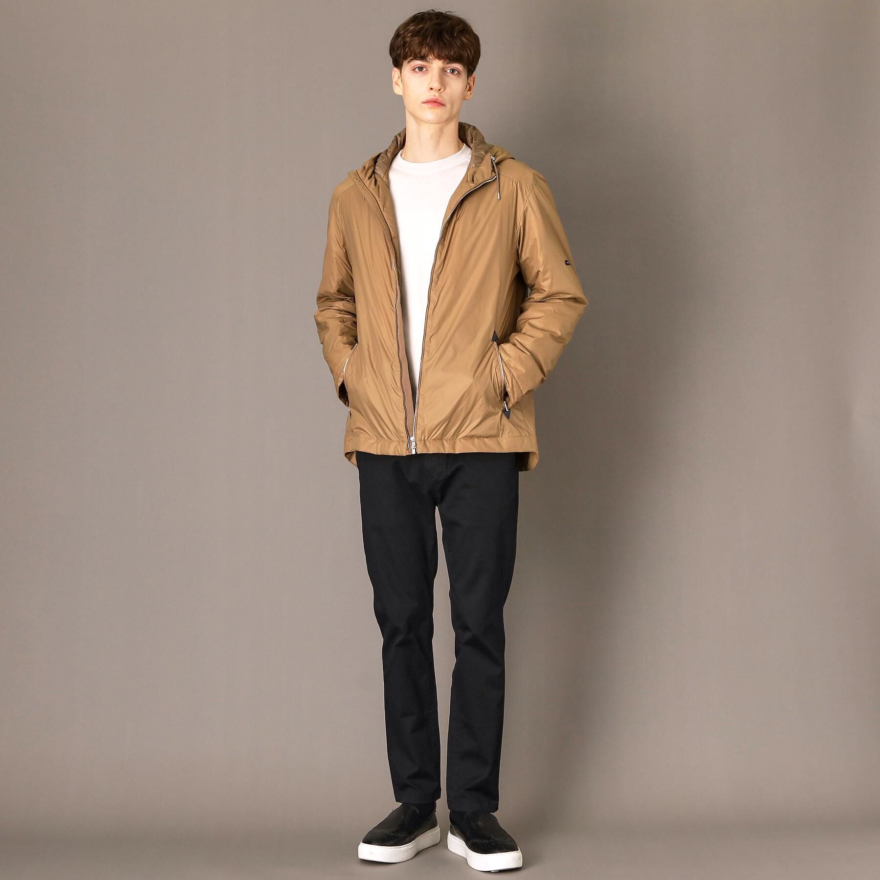 DRESSTERIOR「LIMONTA スーパーライト パデッドパーカー」|ブルゾン・スタジャン|