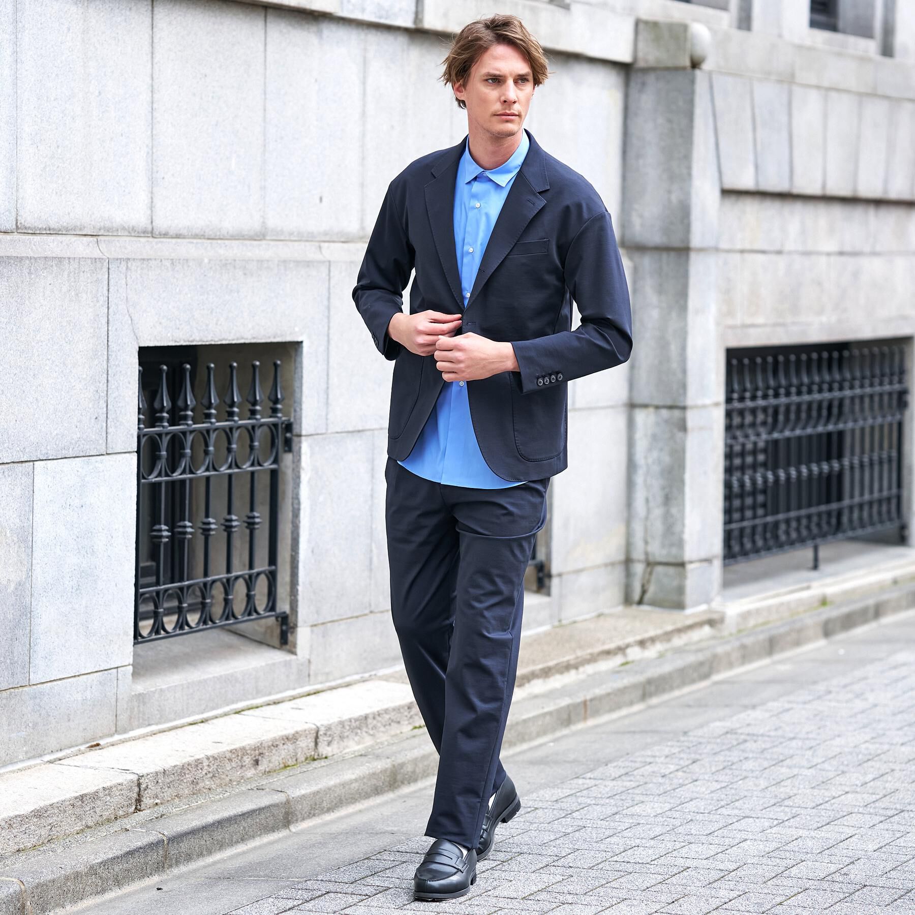 DRESSTERIOR「【干場義雅&times;MOVB&times;DRESSTERIOR】トリプルコラボ DUPLEX COTTON コンフォー」|テーラードジャケット|