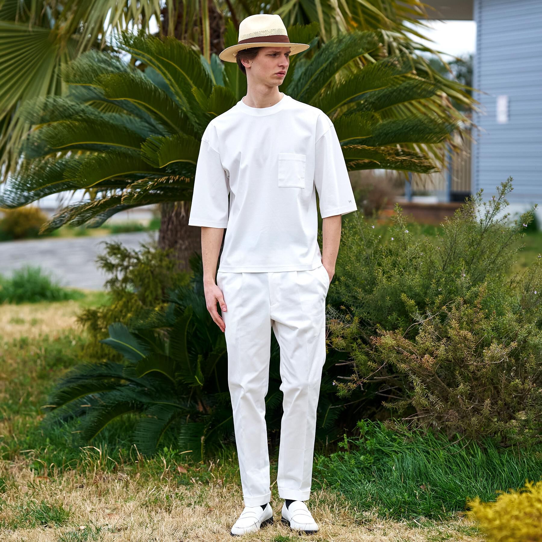 DRESSTERIOR「【干場義雅&times;DRESSTERIOR】ICE CLEAR COTTON Tシャツ」|Tシャツ・カットソー|