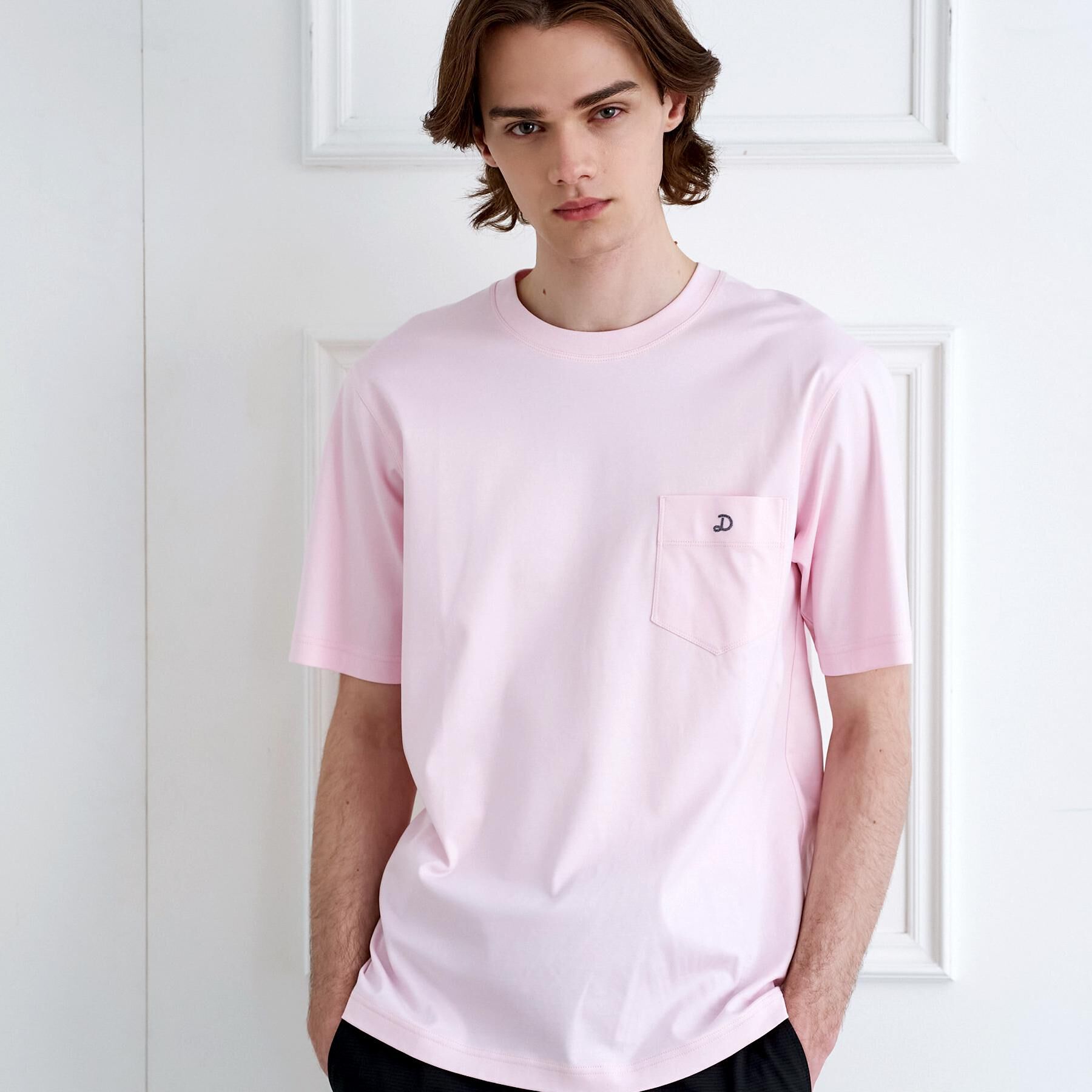 DRESSTERIOR「【接触冷感／抗菌防臭／消臭】ICE CLEAR COTTON ポケットTシャツ」|Tシャツ・カットソー|