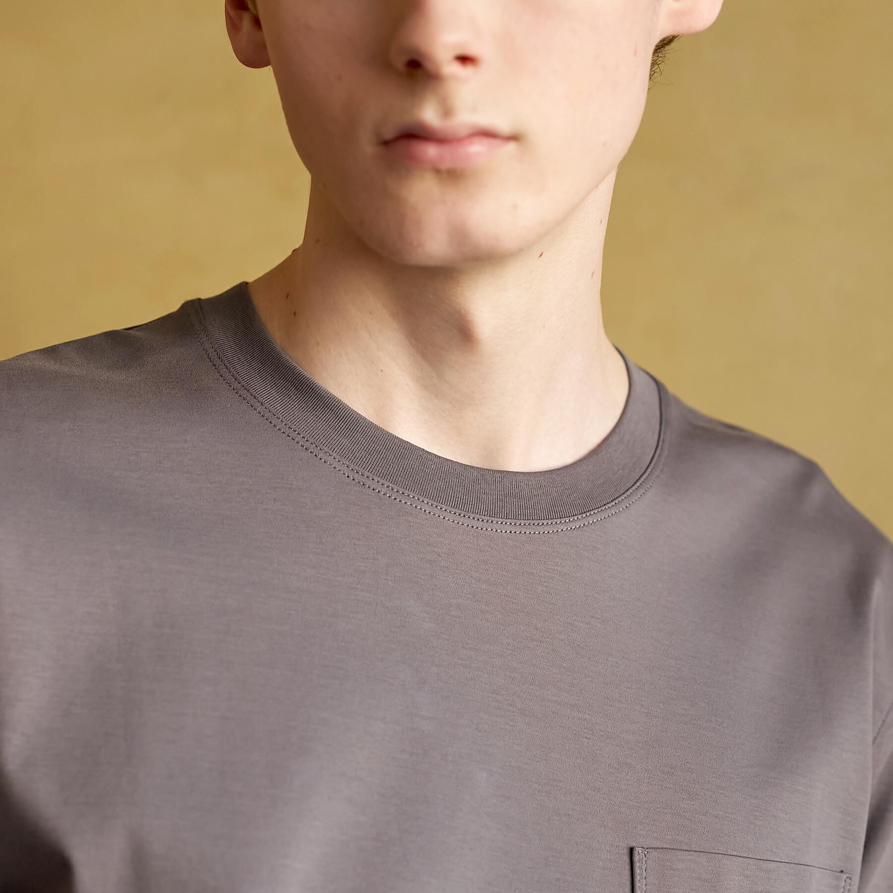 DRESSTERIOR「【接触冷感／抗菌防臭／消臭】ICE CLEAR COTTON ポケットTシャツ」|Tシャツ・カットソー|