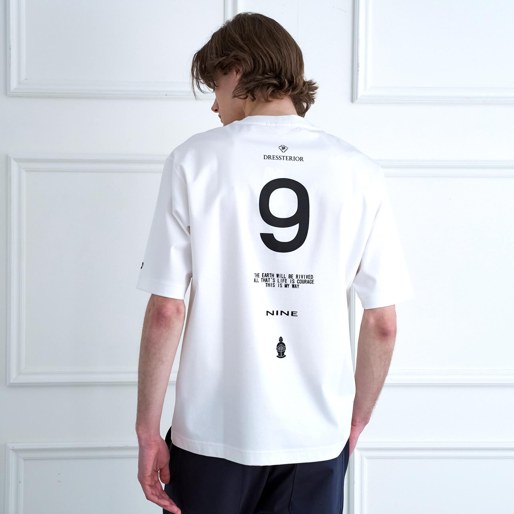 DRESSTERIOR「【接触冷感／抗菌防臭／消臭】ICE CLEAR COTTON NINEストリートTシャツ」|Tシャツ・カットソー|