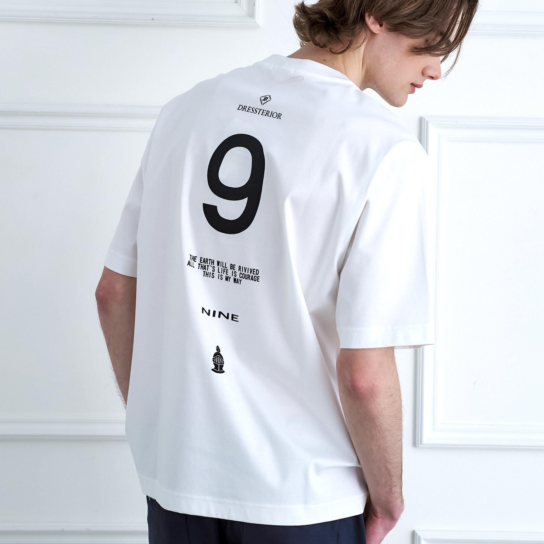 DRESSTERIOR「【接触冷感／抗菌防臭／消臭】ICE CLEAR COTTON NINEストリートTシャツ」|Tシャツ・カットソー|