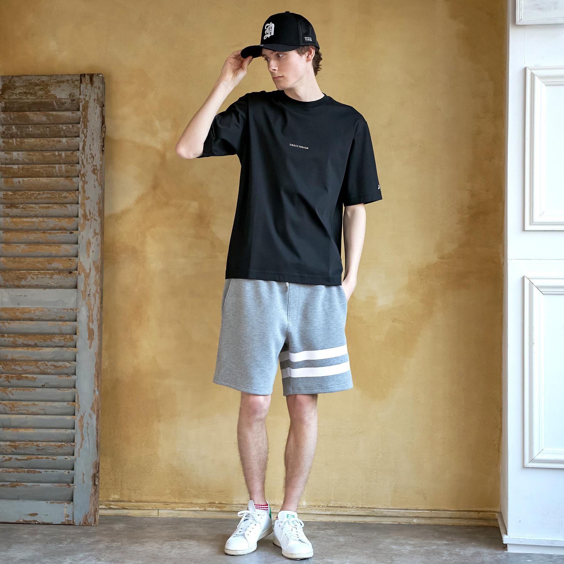 DRESSTERIOR「【接触冷感／抗菌防臭／消臭】ICE CLEAR COTTON NINEストリートTシャツ」|Tシャツ・カットソー|