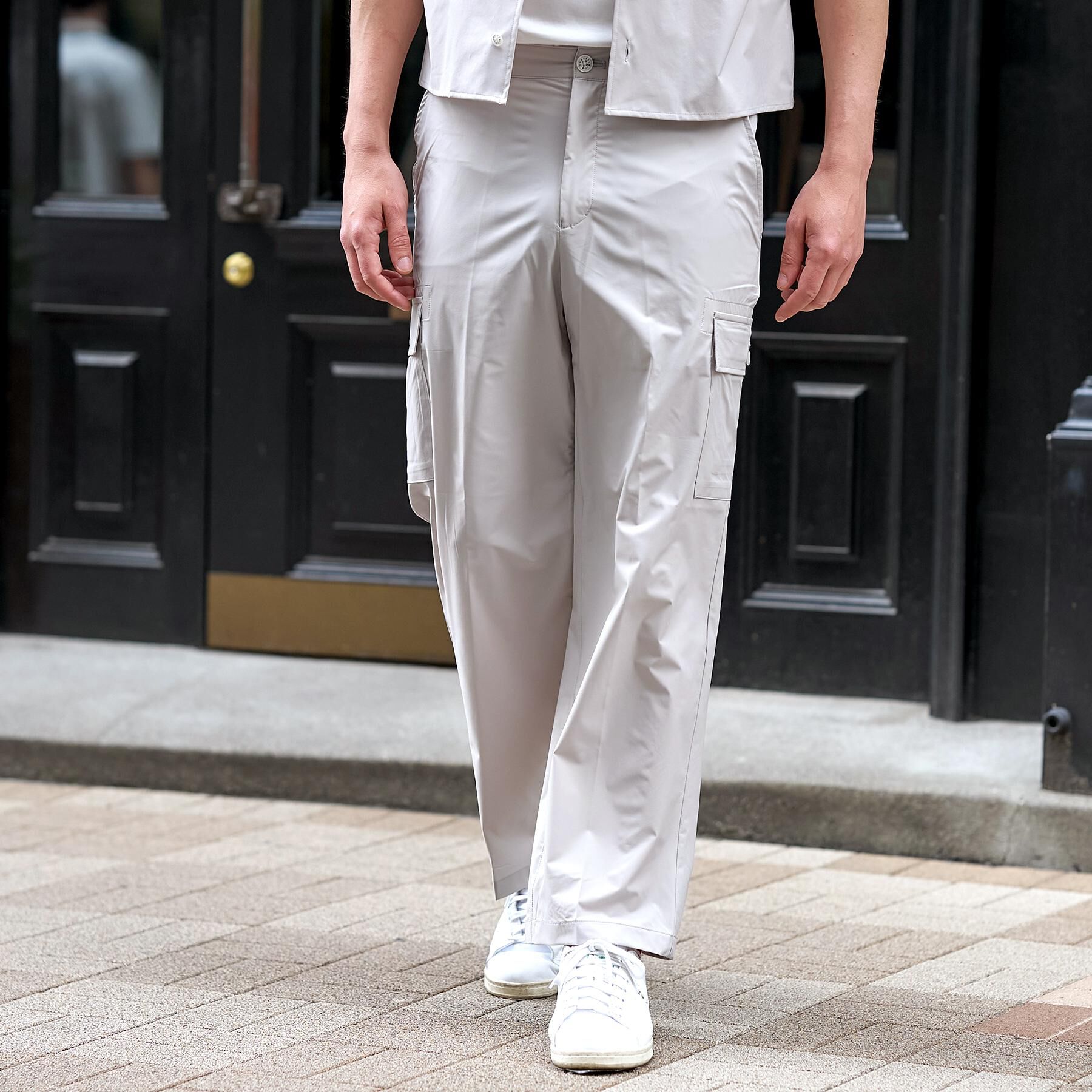 DRESSTERIOR「【セットアップ可】SOLOTEX ストレッチパンツ」|その他|ベージュ(052)