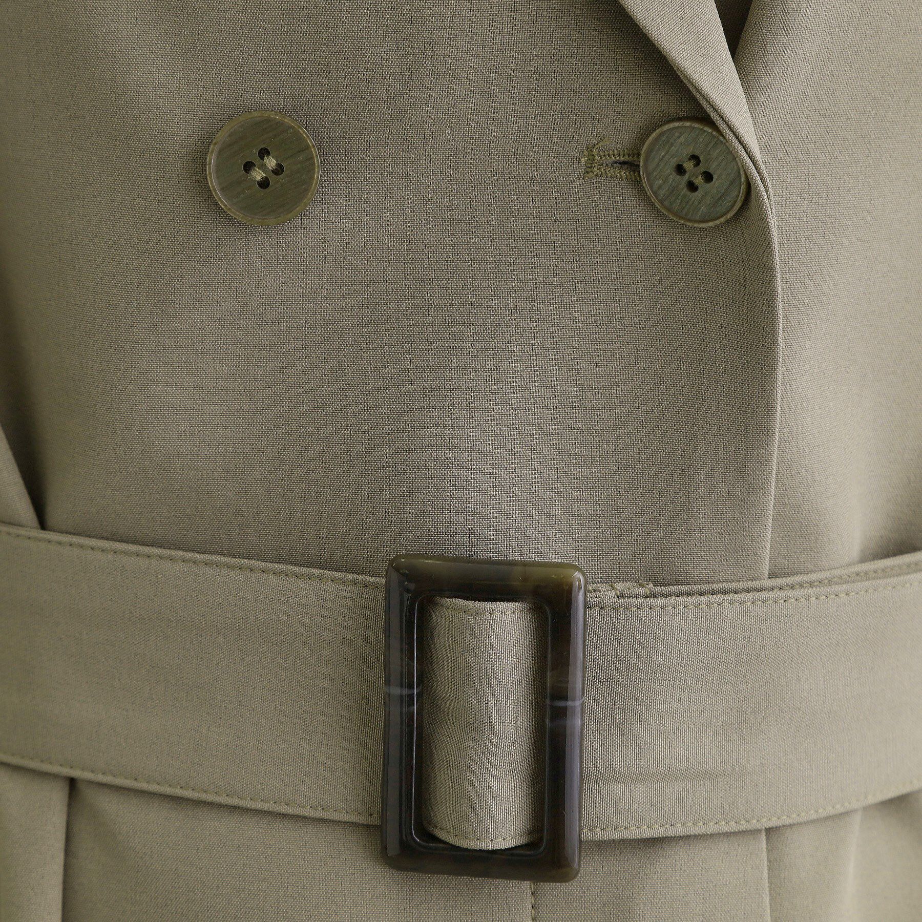 grove「【雑誌掲載】シーズレスで使えるトレンチライク2WAYワンピース」|ワンピース|