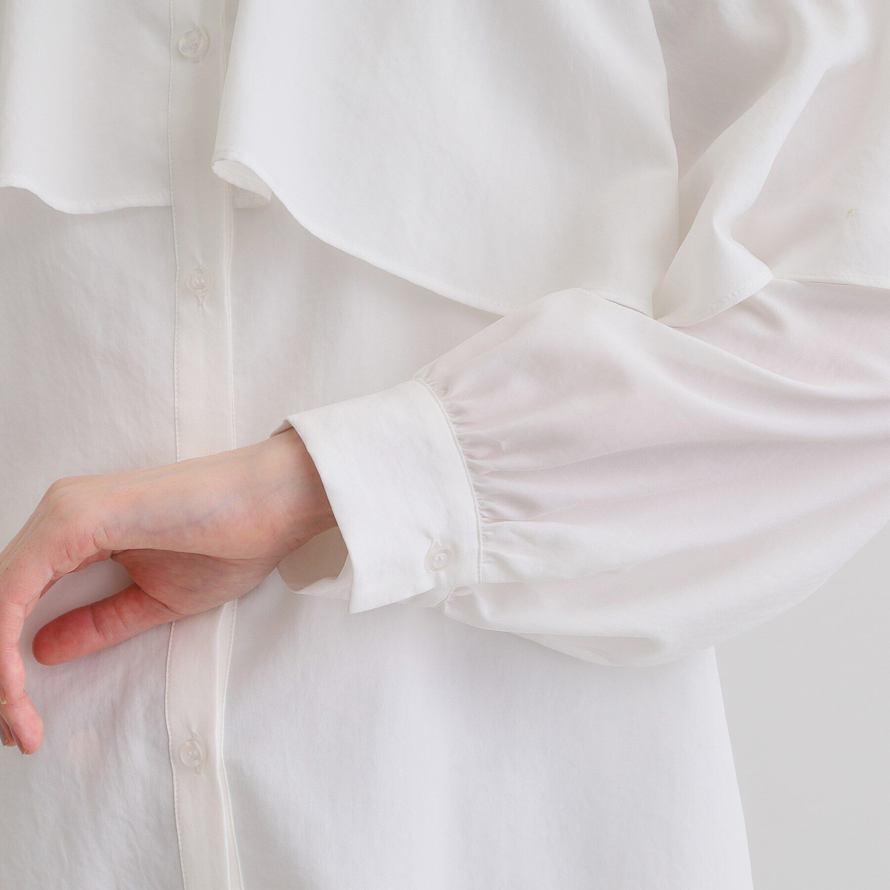 grove「ケープフリルシャツブラウス」|シャツ・ブラウス|