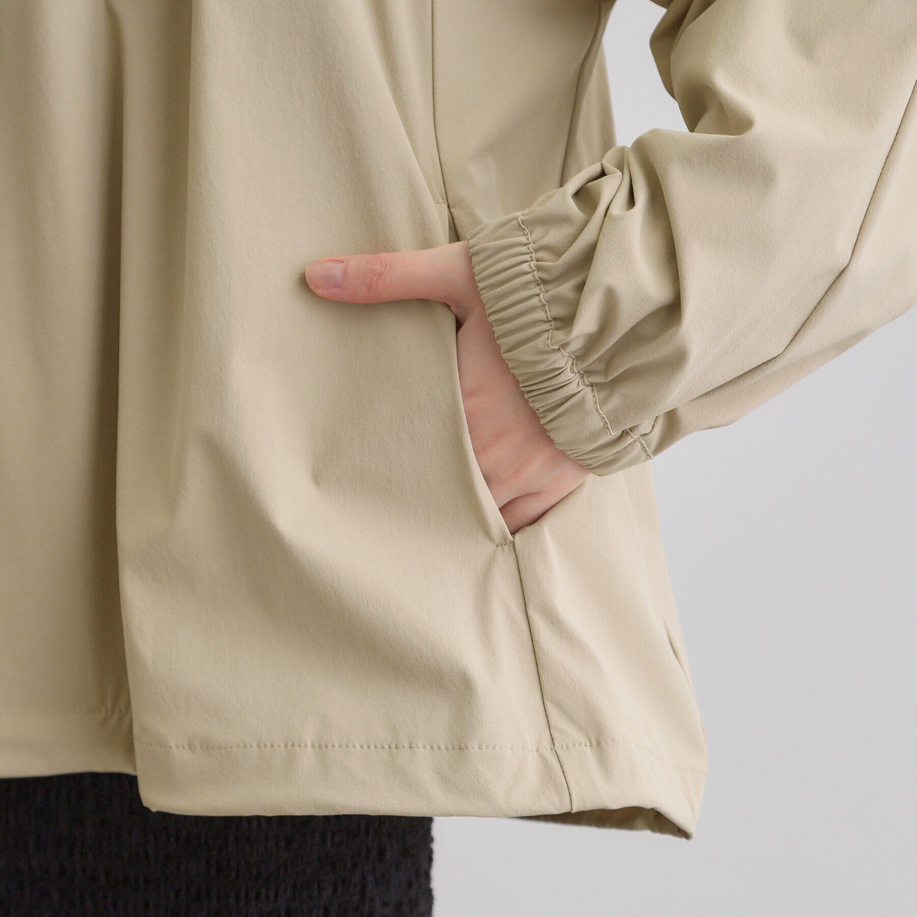 grove「【撥水・洗える】テントラインブルゾン」|ブルゾン・スタジャン|