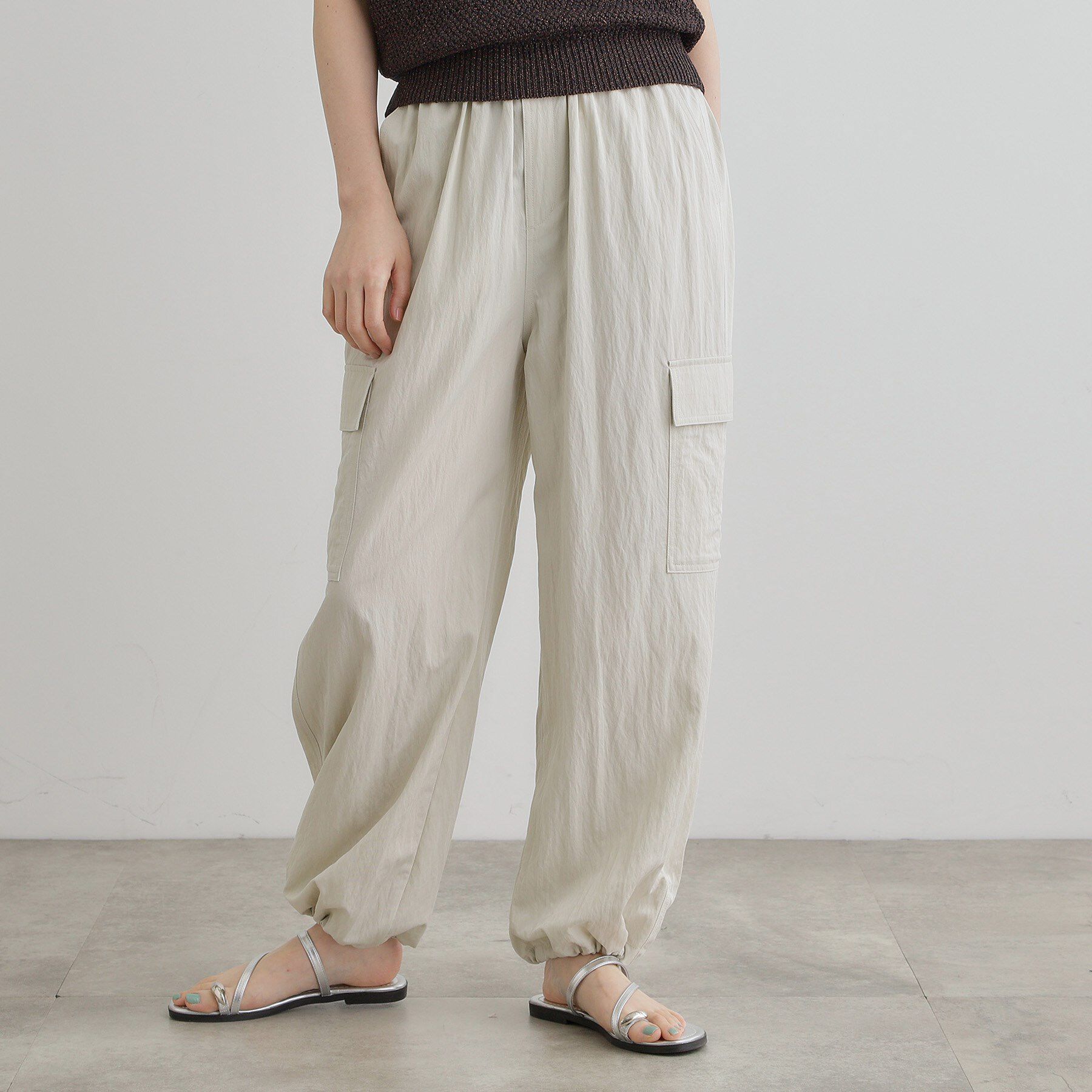 grove「【ひんやり】2WAYツイルカーゴパンツ」|その他|