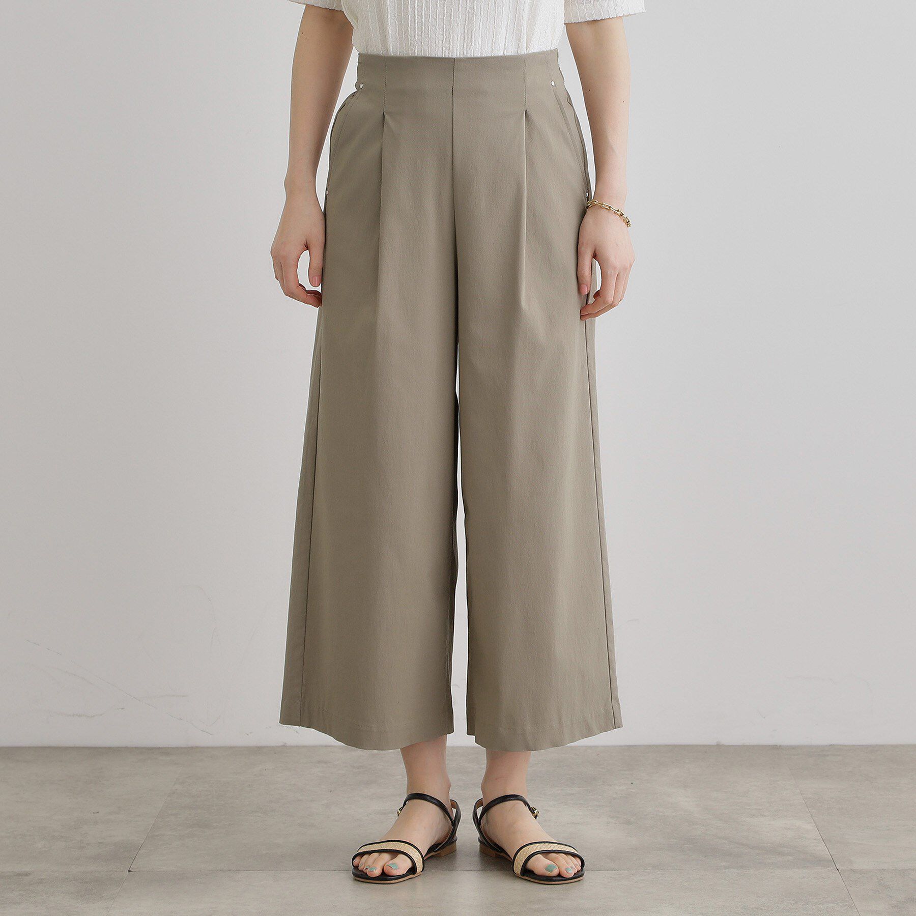 grove「【冷感】サマーハイパーストレッチワイドパンツ」|その他|