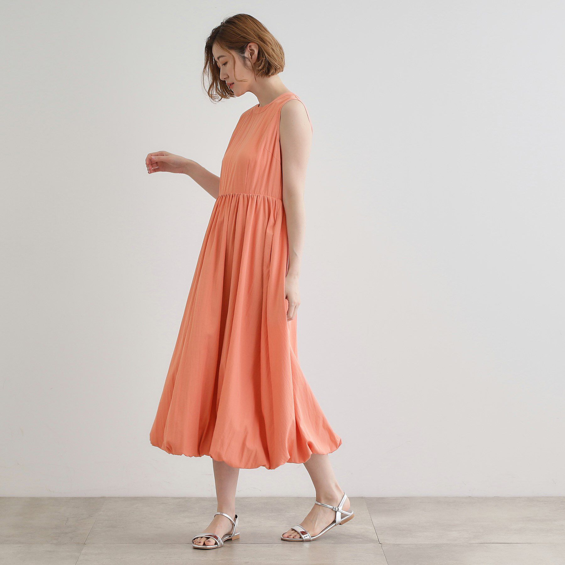 grove「【晴れの日も雨の日も】撥水バルーンワンピース」|ワンピース|