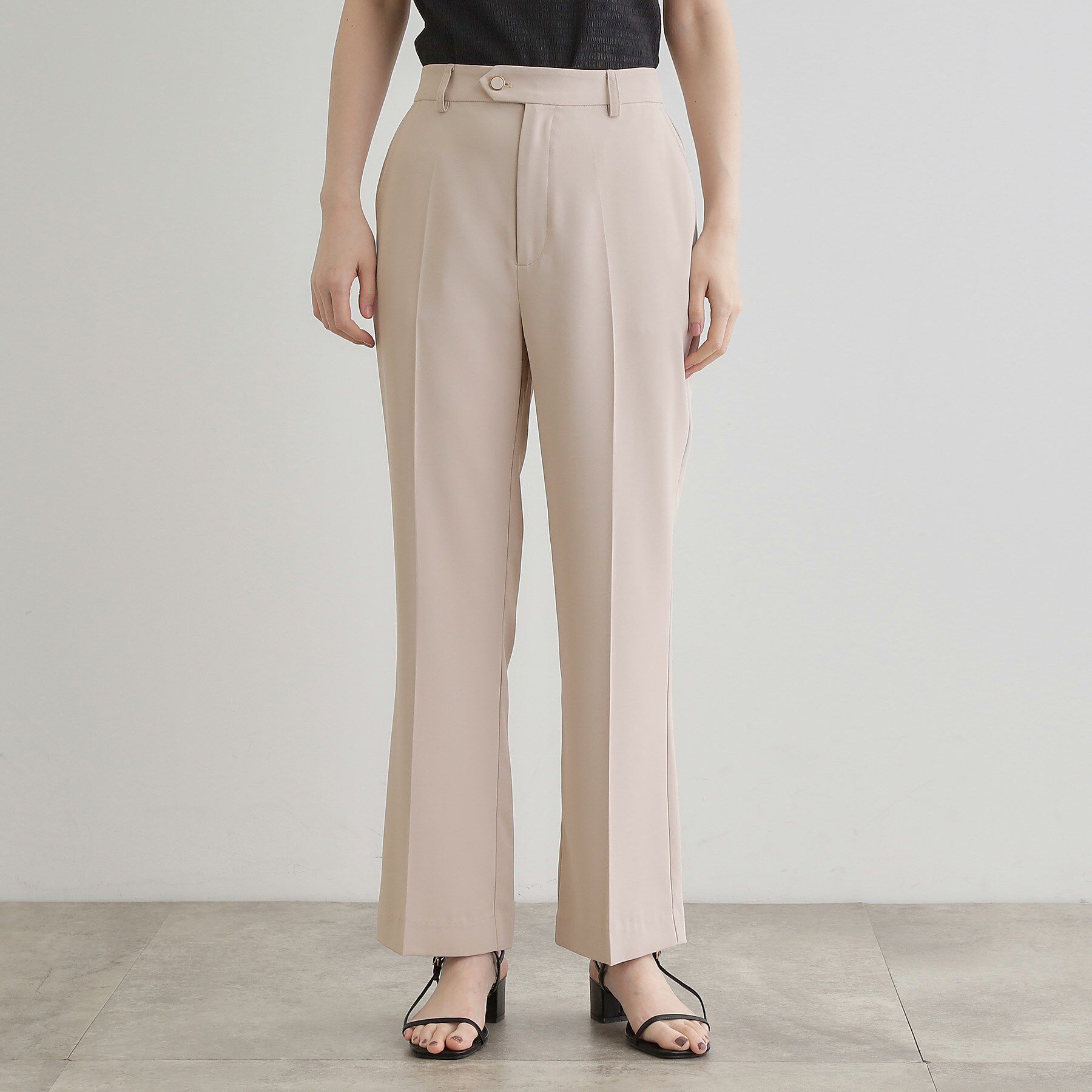 grove「ひんやり、すらり。夏の美シルエット ドレープストレートパンツ」|その他|