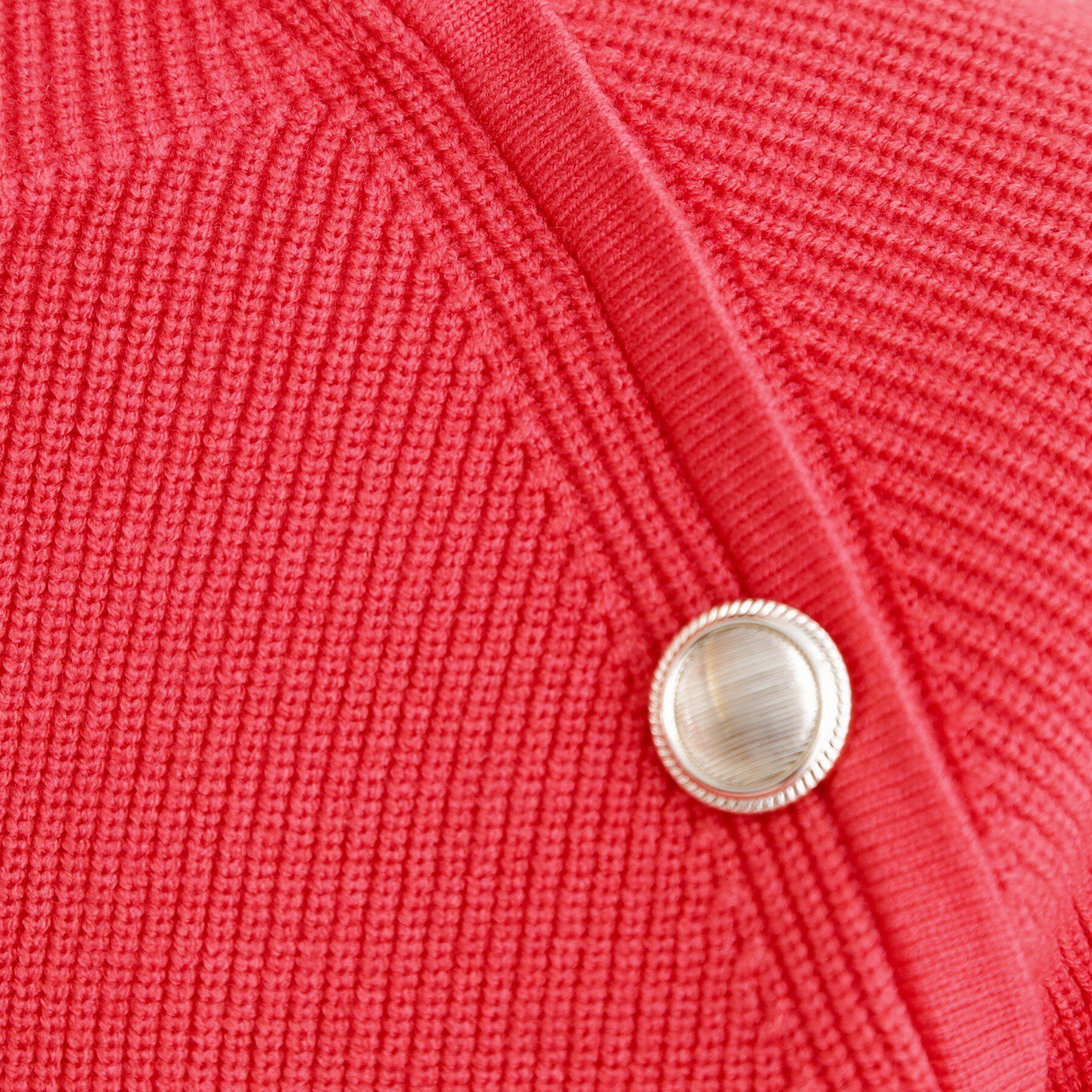 grove「ラグランスリーブ肩釦ニット」|ニット・セーター|